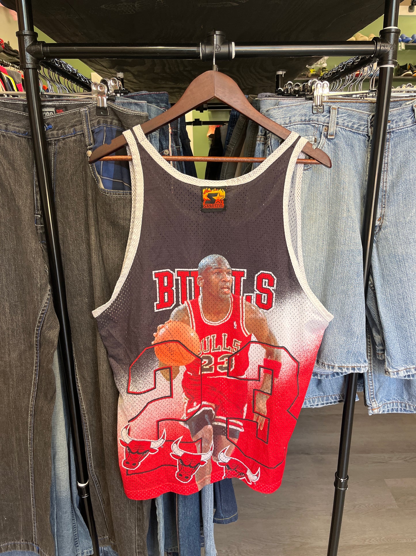 Starter Michael Jordan Basketball Jersey