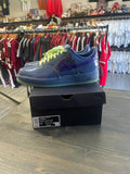 Pre Owned Nike Air Force 1 Low Patent Leather Pack Mystic Navy and Grape Ice