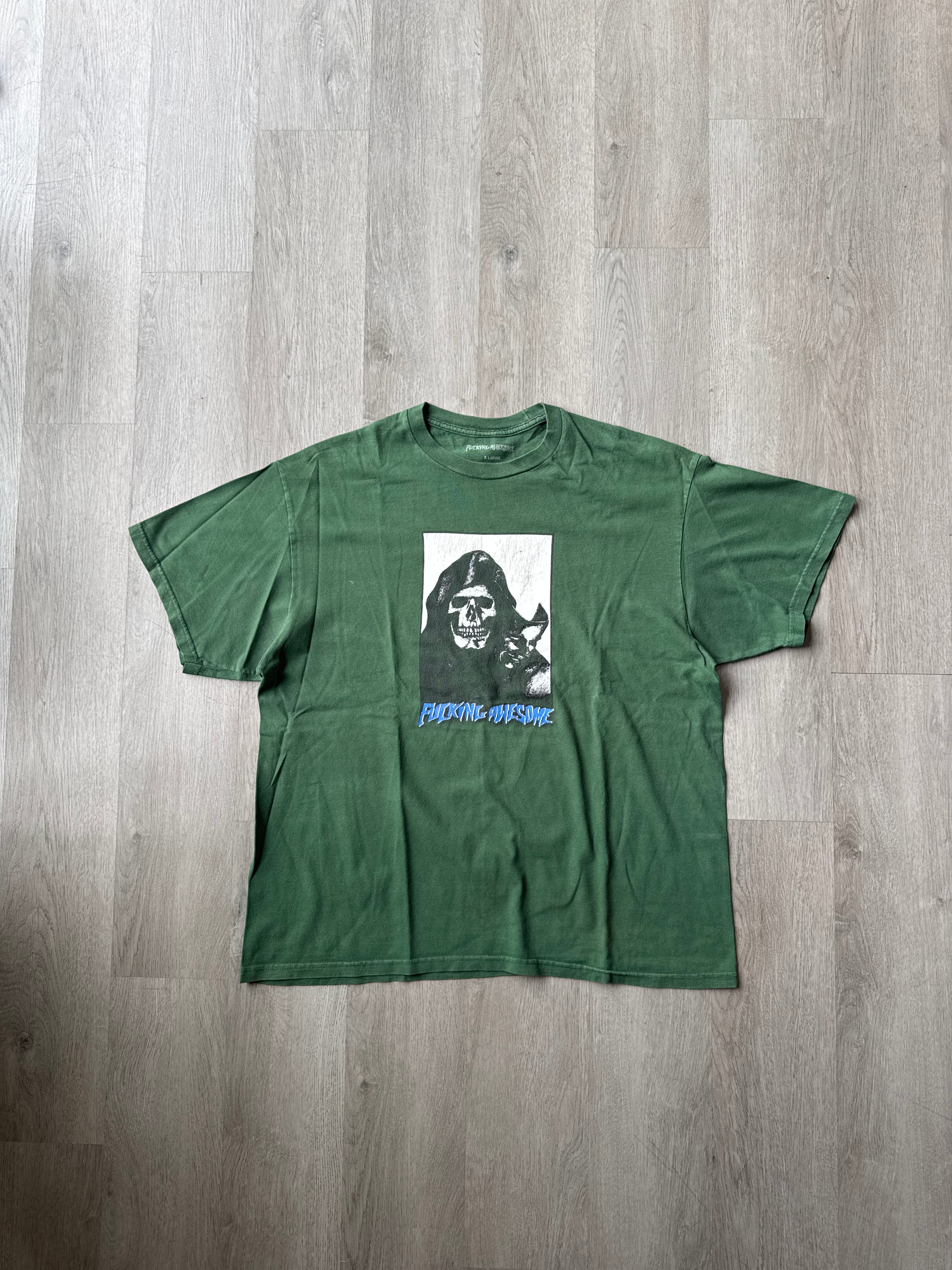 Fucking Awesome Santana Forest Green Tee
