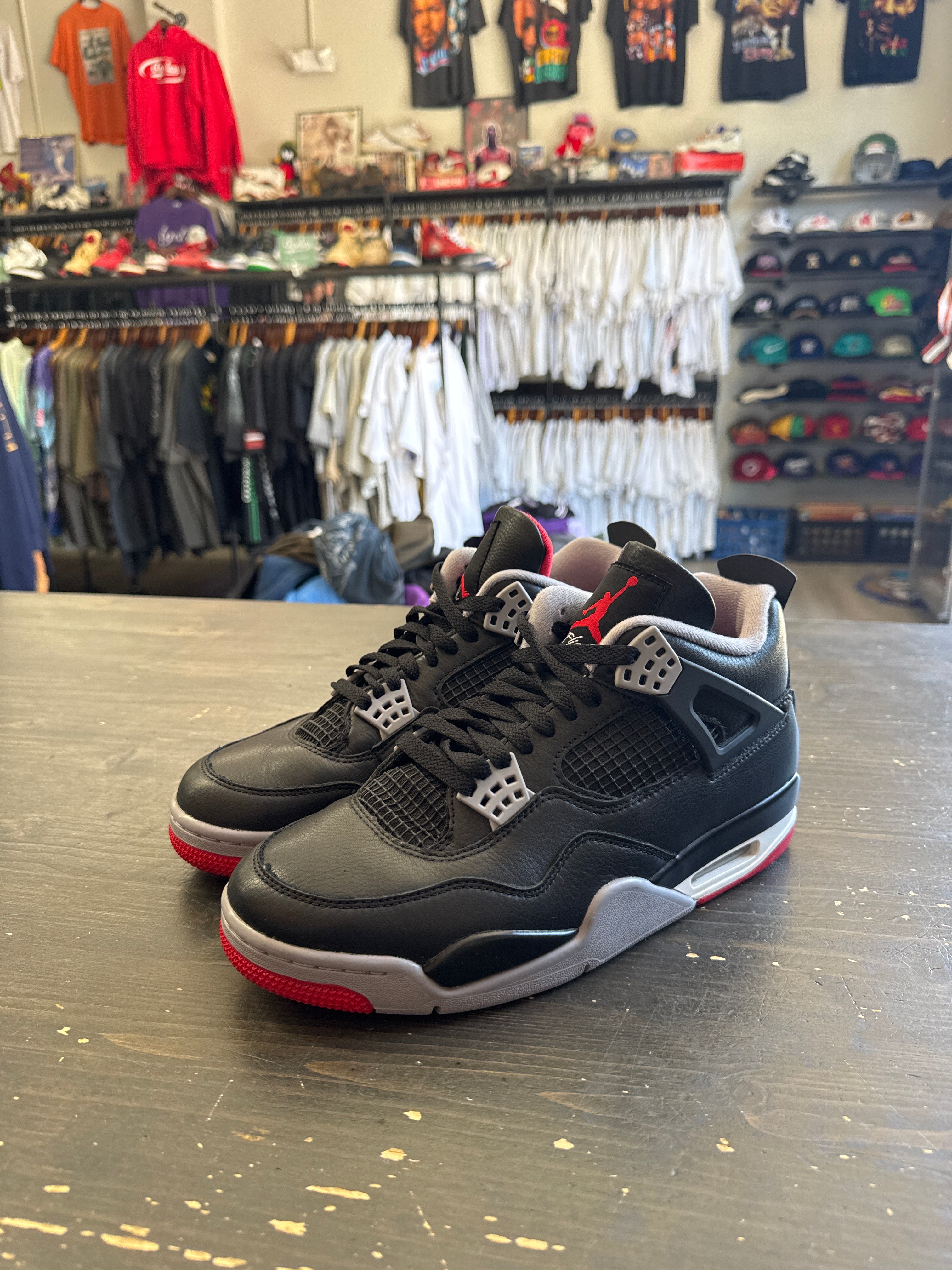 Pre-owned Jordan Retro 4 Reimagined Bred