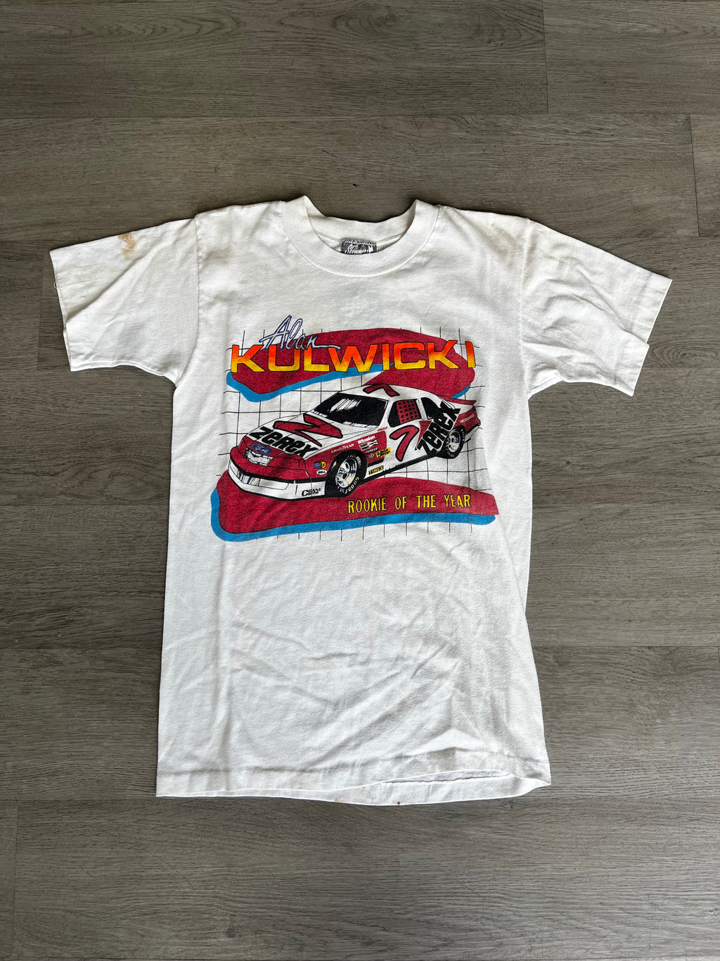 Vintage Alan Kulwicki's #7 Zerex Racing Tee