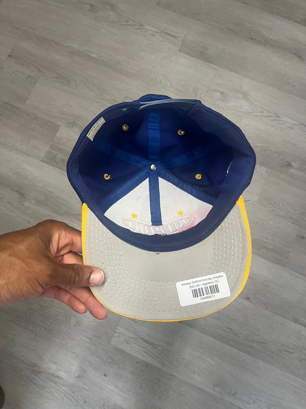 Vintage DuPont Racing SnapBack