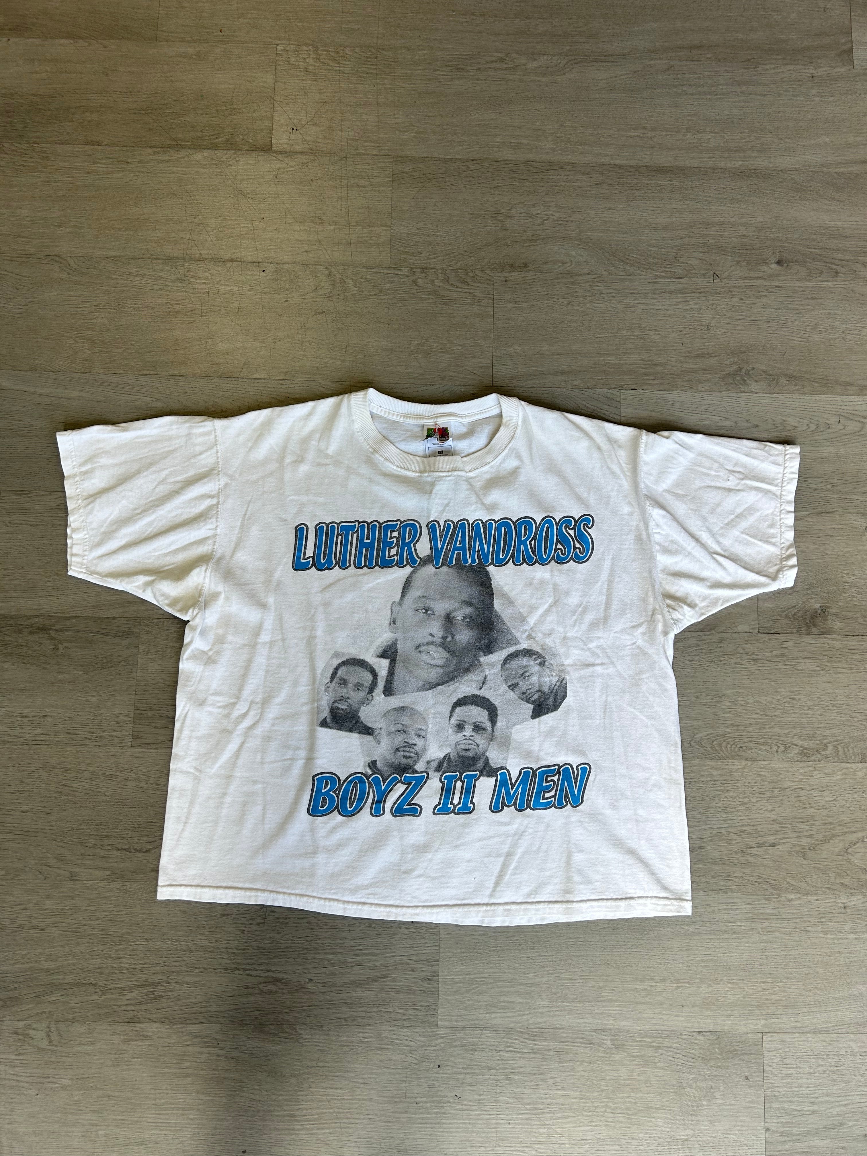 Vintage 1990s Luther Vandross and Boyz II Men Tour Tee