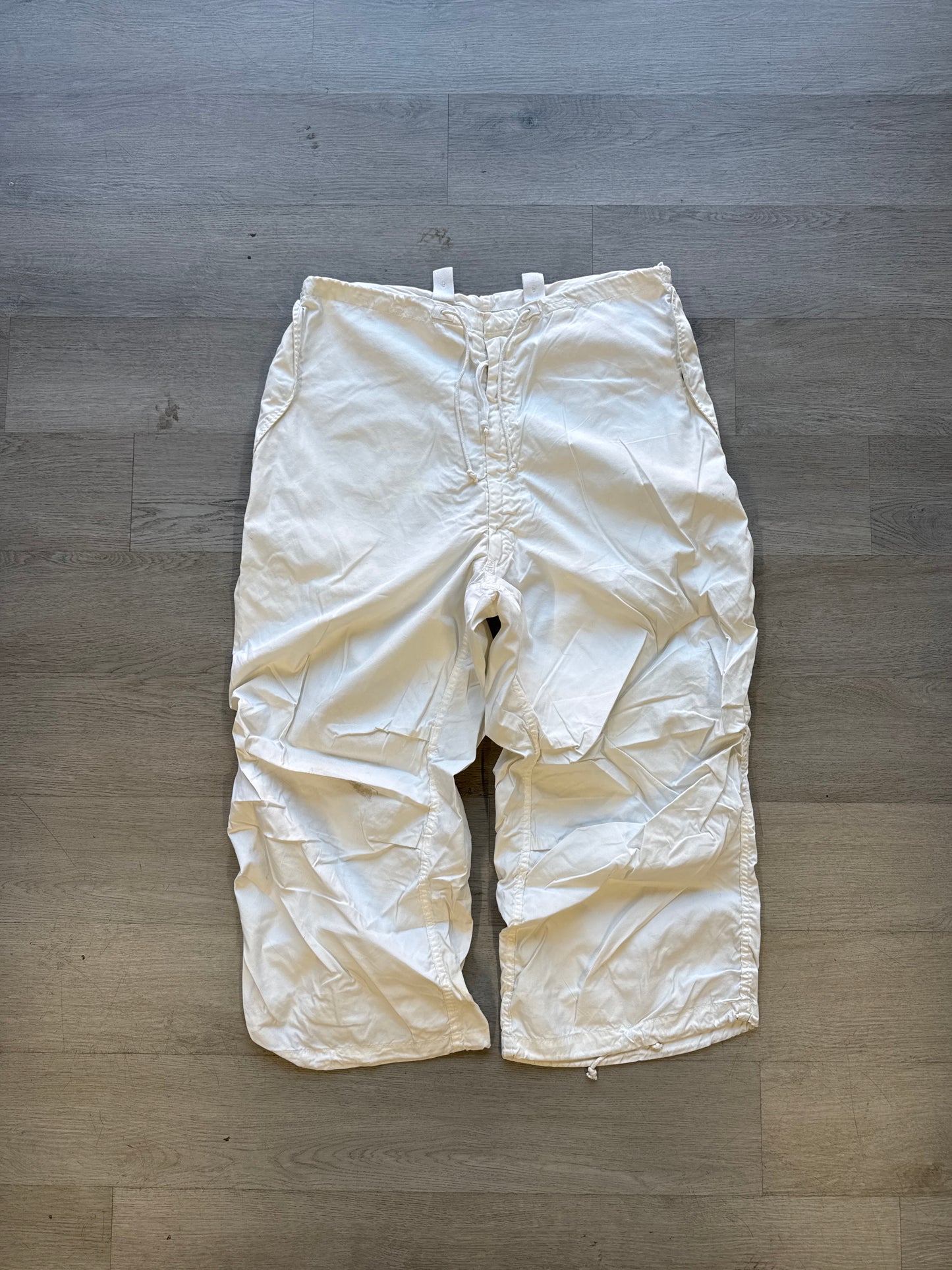 Vintage 1982 Langford Mfg U.S. Military M-65 Arctic Snow White Baggy Trouser Pants