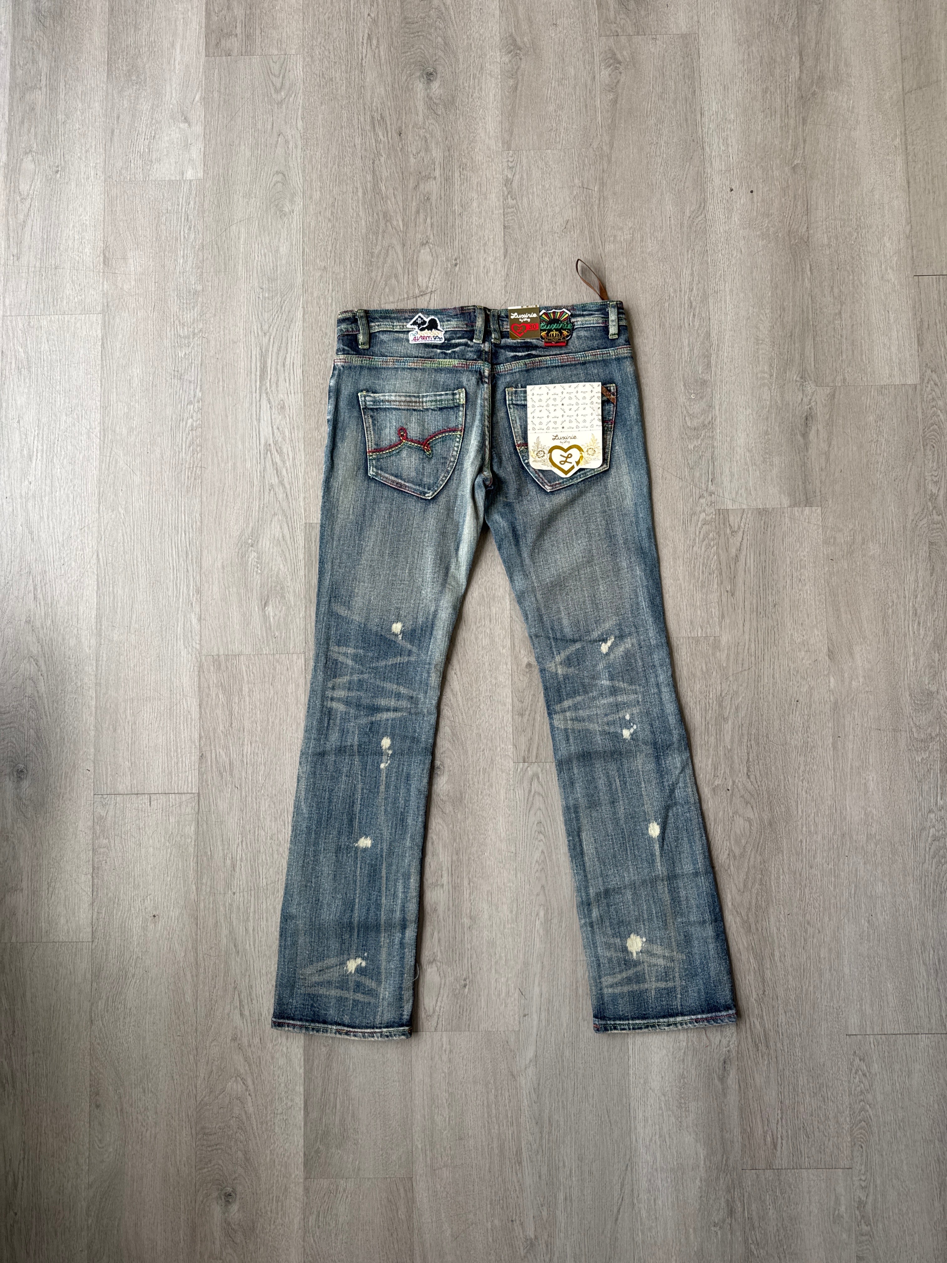 Vintage Y2K Women’s LRG Luxirie Sir Panta Shoots Firat Straight Denim Jeans