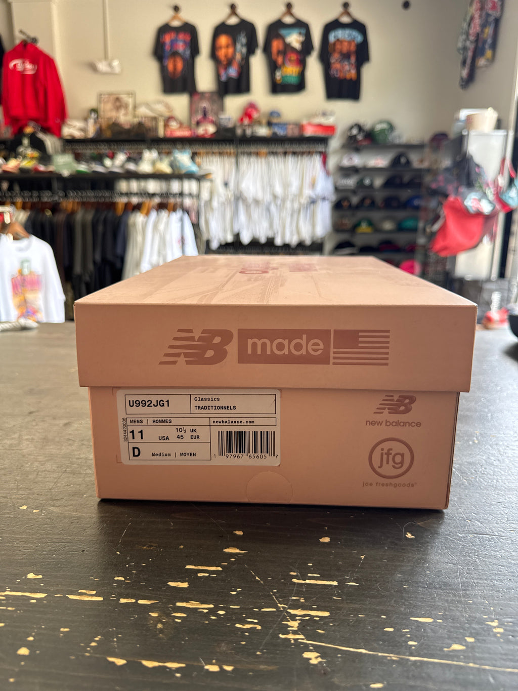 Pre-owned New Balance 992 MiUSA Joe Freshgoods Aged Well
