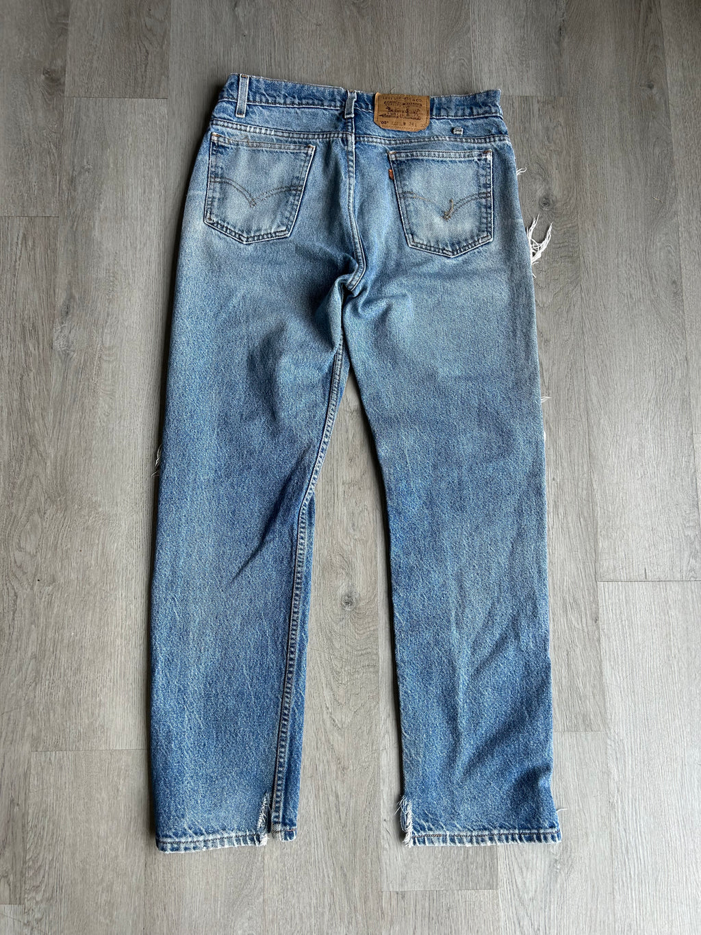 Vintage Disstressed Levis Orange Tabs Jeans