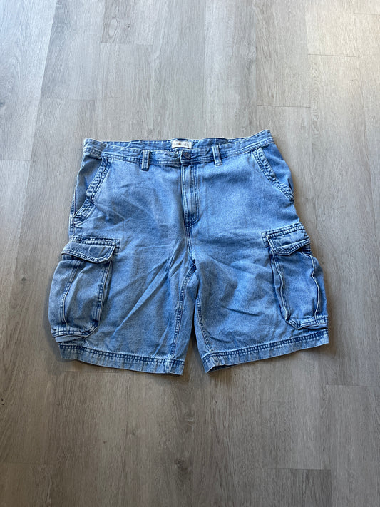 Sun River Denim Cargo Shorts
