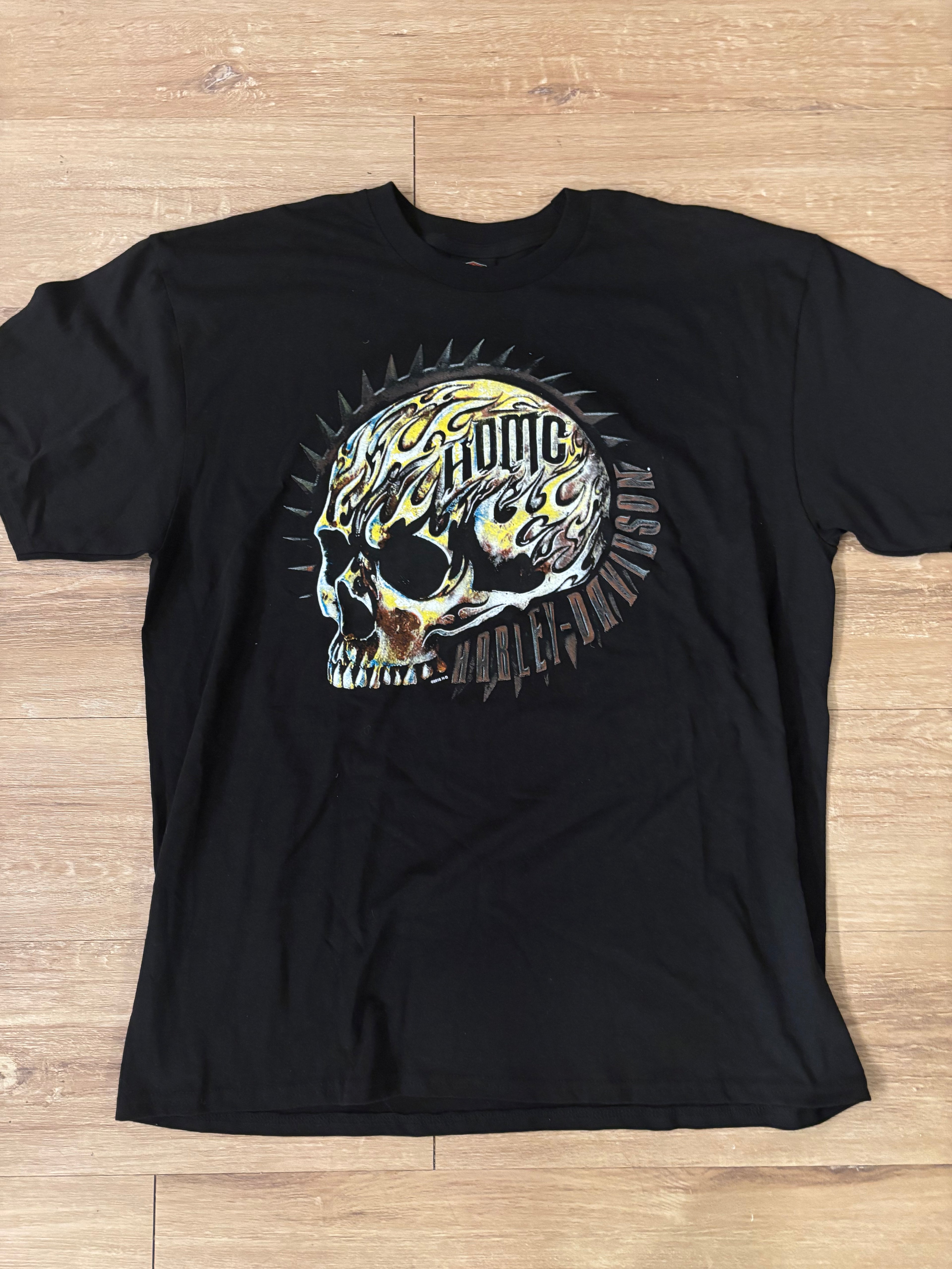 Vintage Harley Davidson Skull Tee