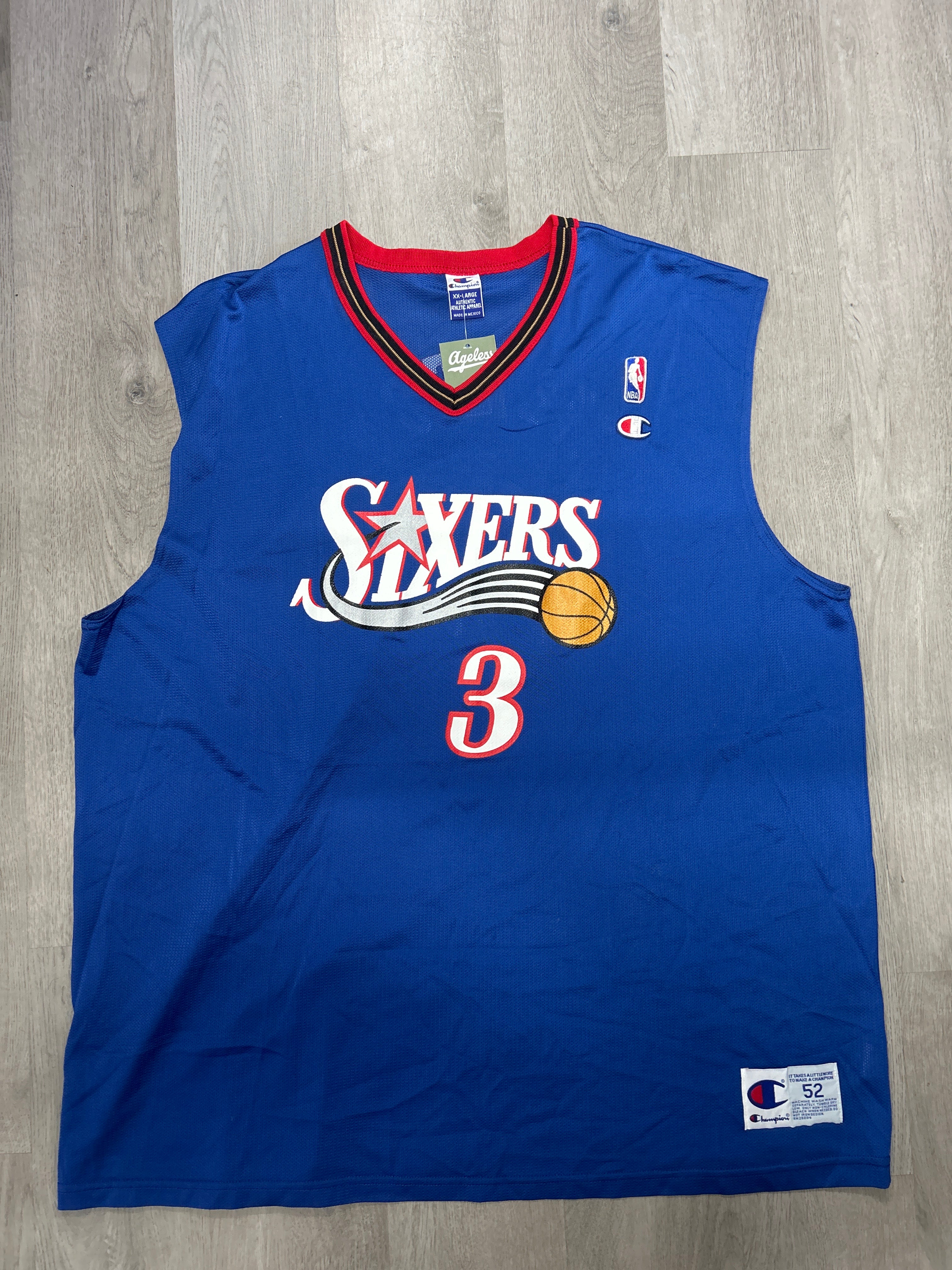 Vintage NBA Allen Iverson Philadelphia 76ers Jersey