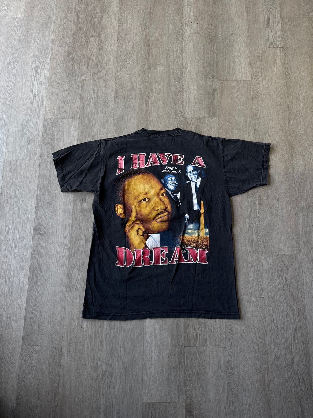 Vintage 90s Martin Luther King Jr. I Have A Dream Rap Tee