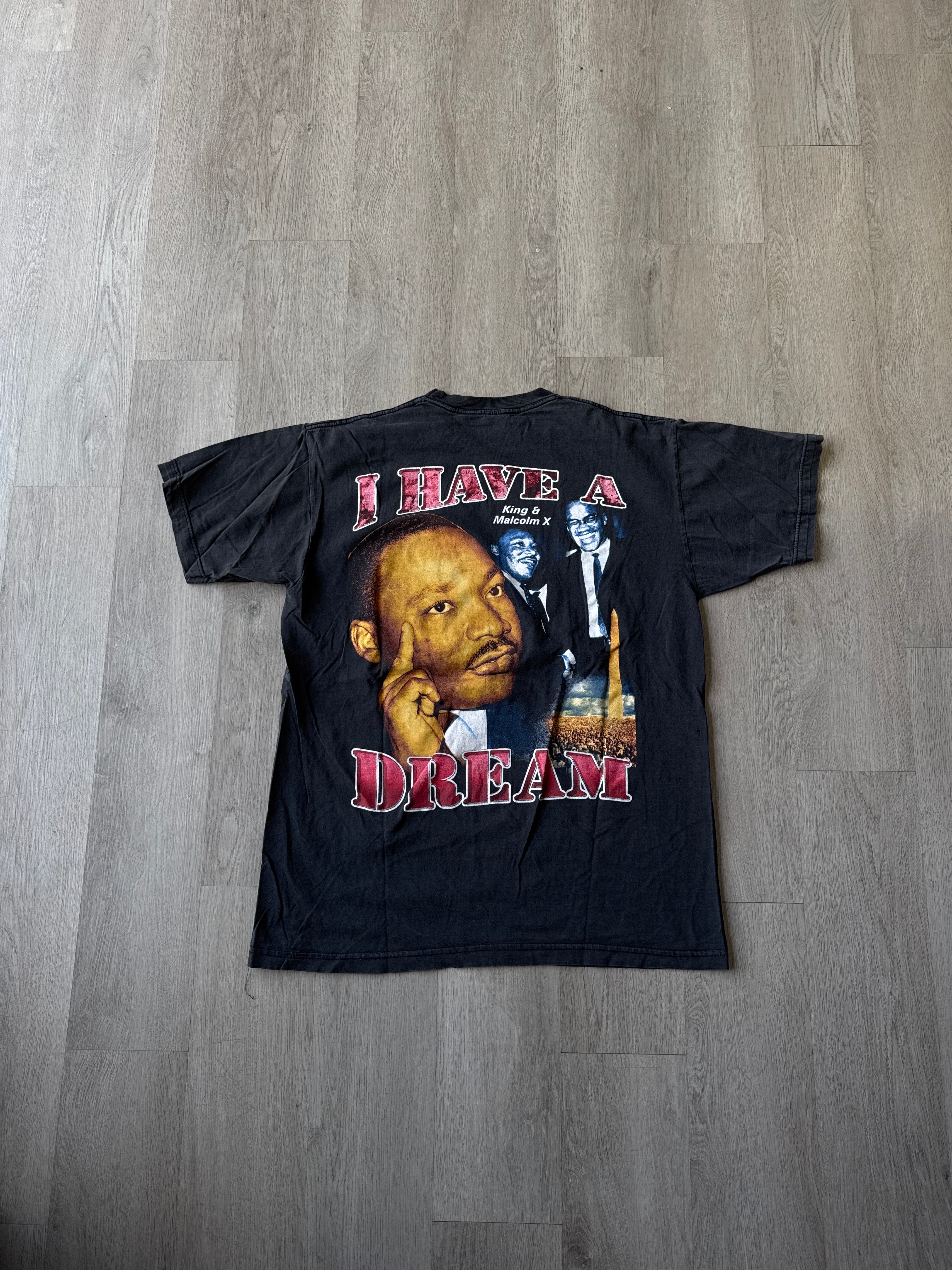 Vintage 90s Martin Luther King Jr. I Have A Dream Rap Tee