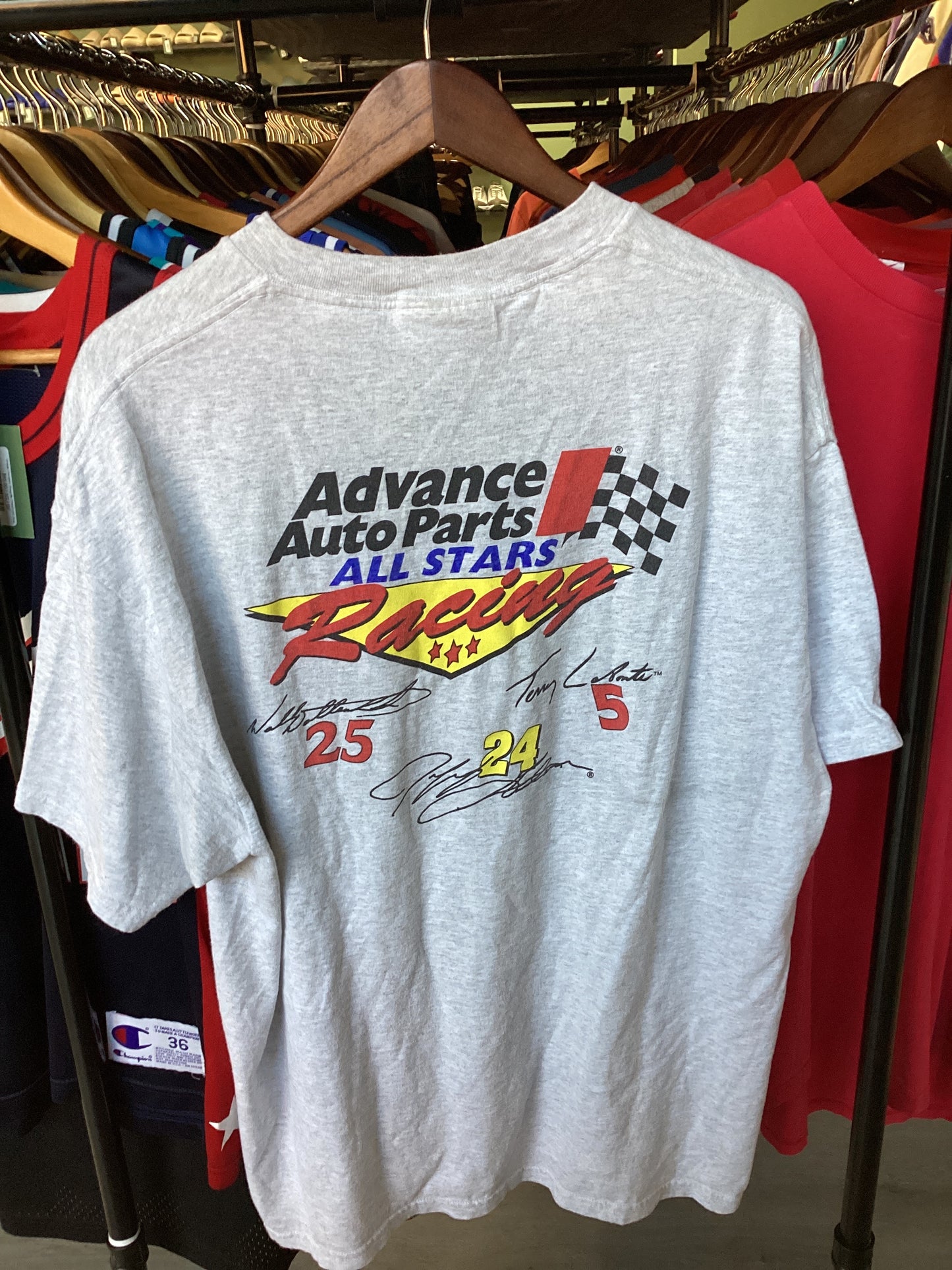 Vintage Advance Auto Parts All Stars Tee