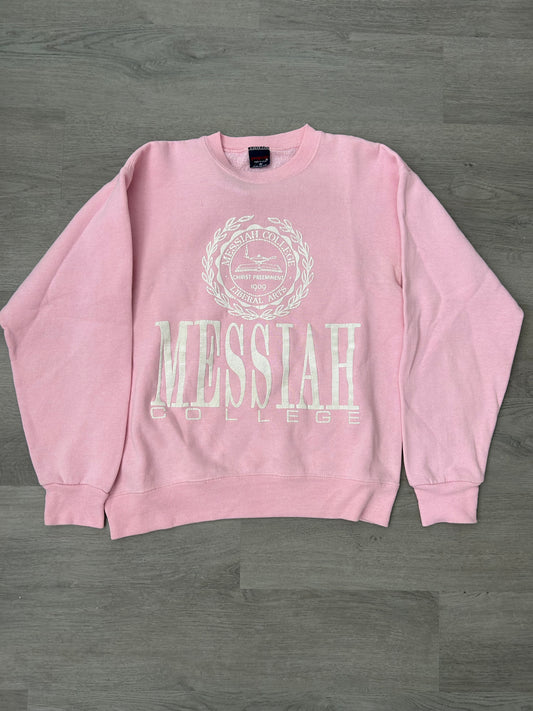 Pink Messiah College Sweatshirt