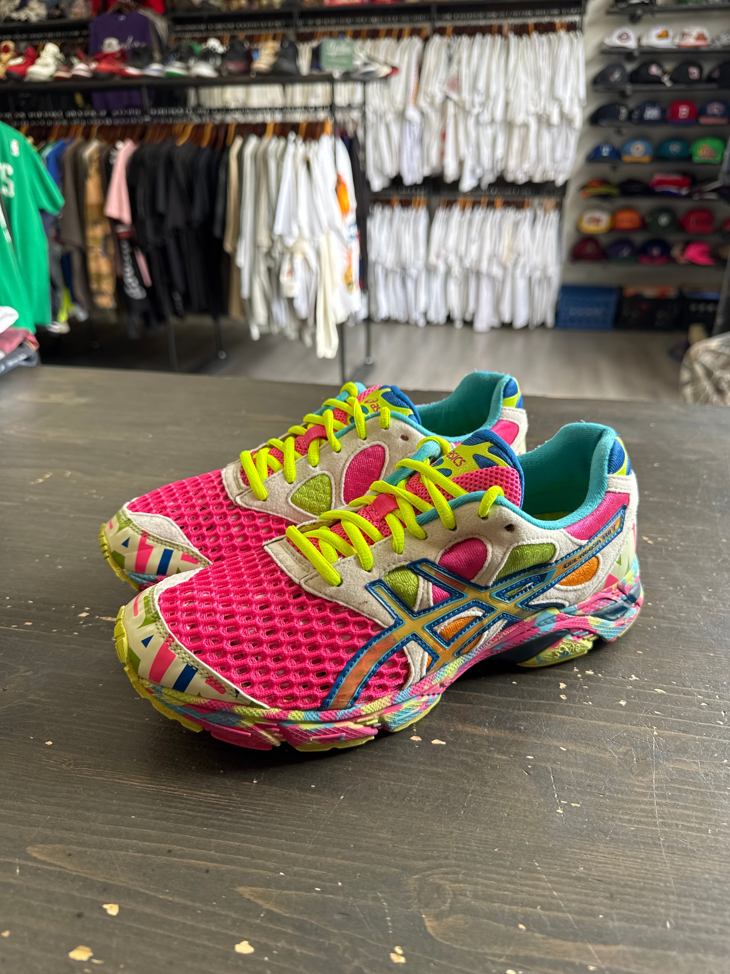 Pre-owned Asics Women’s Gel Noosa Tri 7 Neon Pink