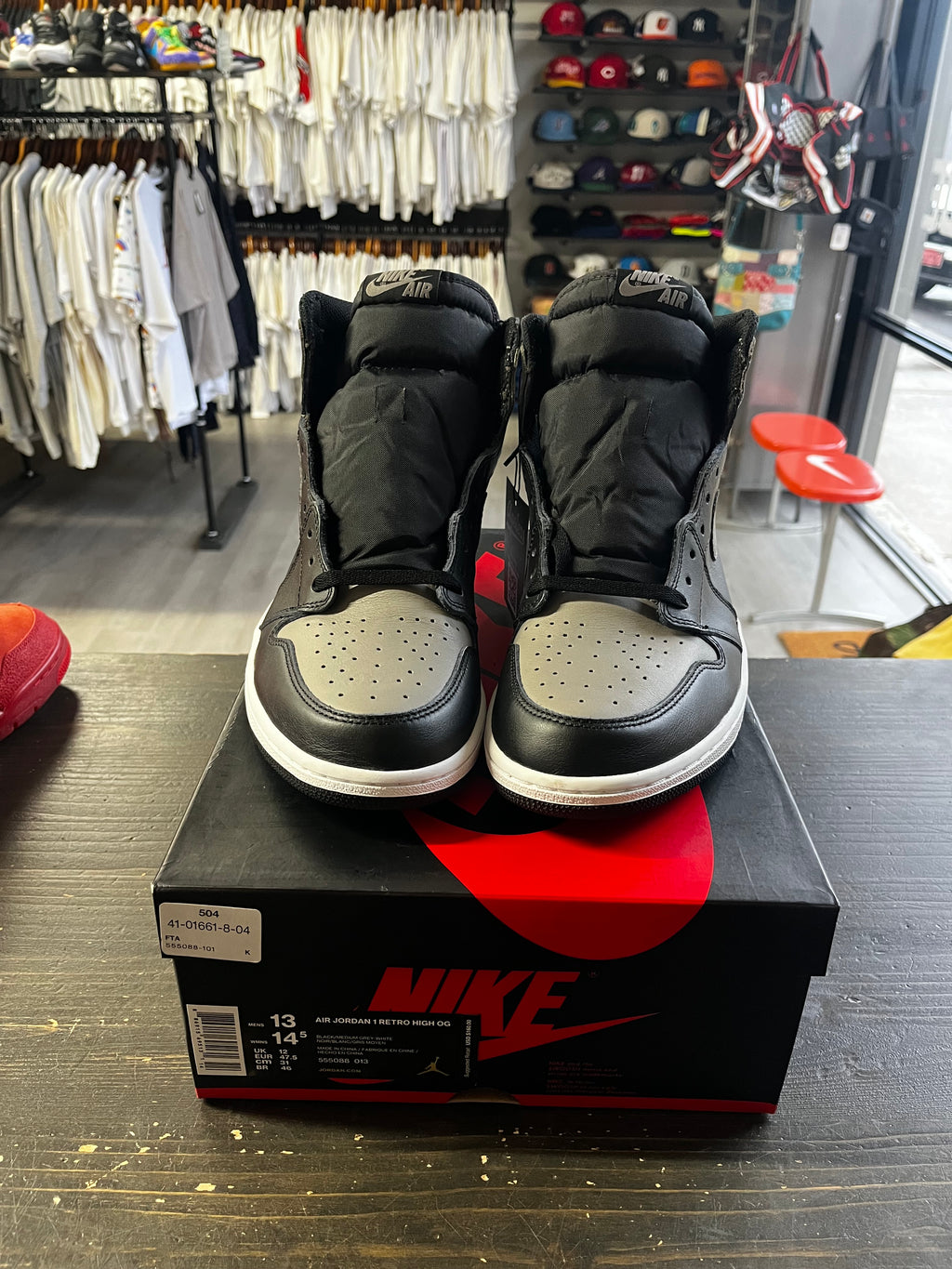 Pre-owned Air Jordan 1 Retro High OG Shadow