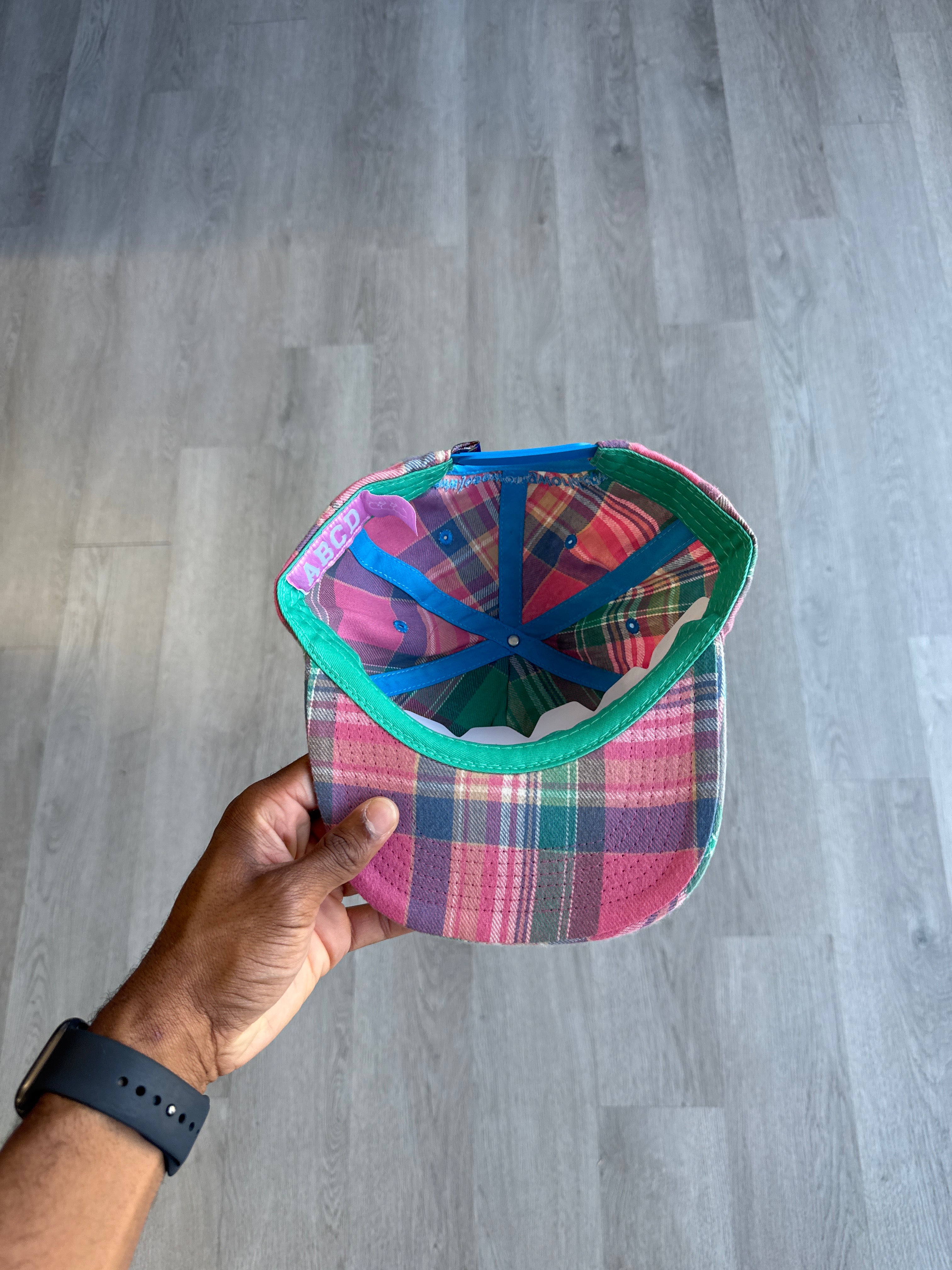 Jose Wong World ABCD Plaid Snapback Hat