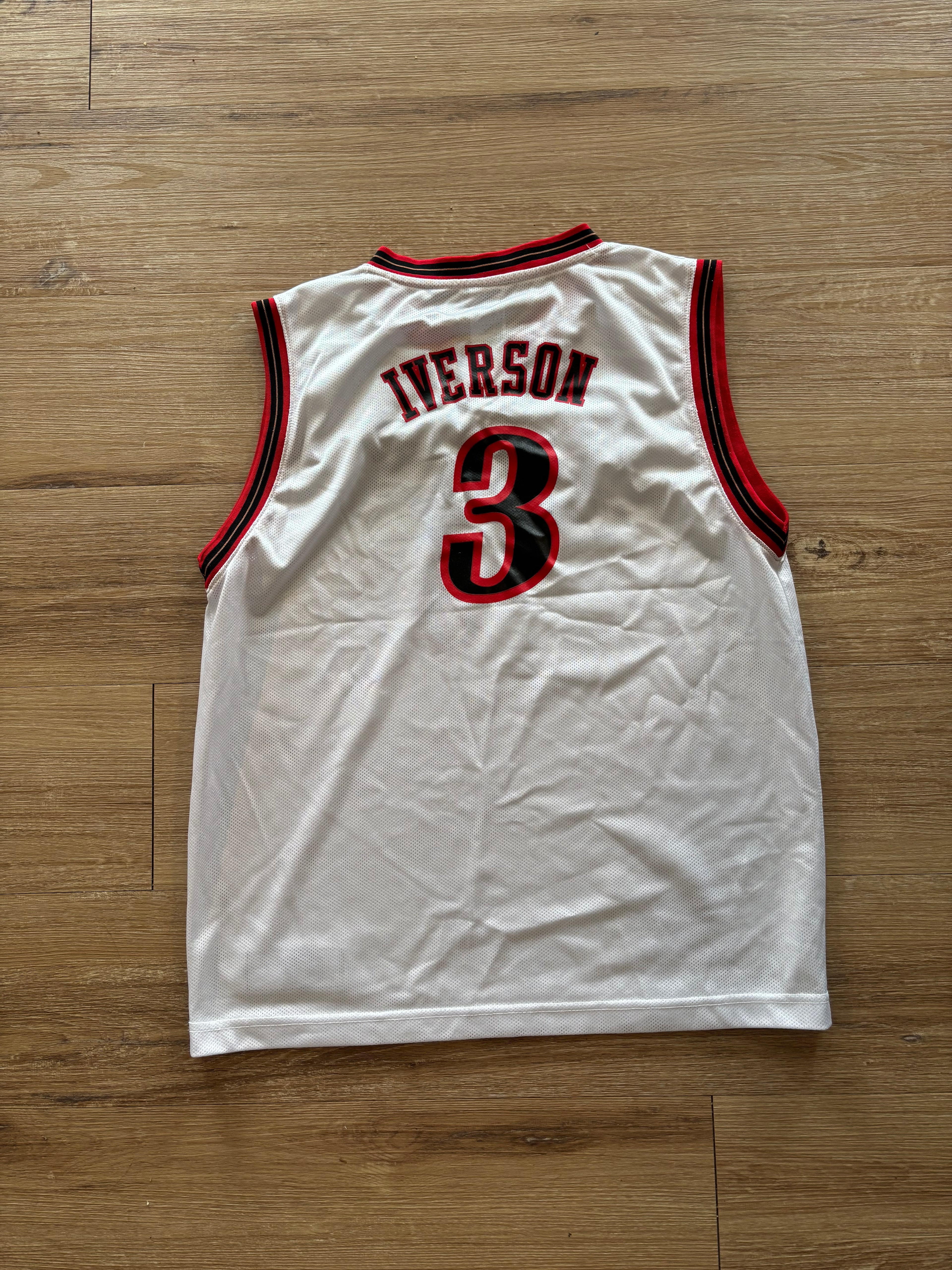 Reebok Allen Iverson Philadelphia 76ers Jersey
