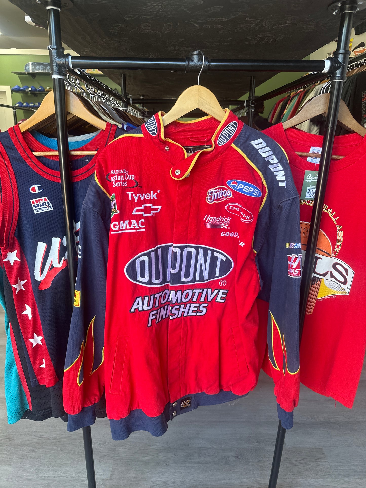 Jeff Gordon Flame Nascar Jacket