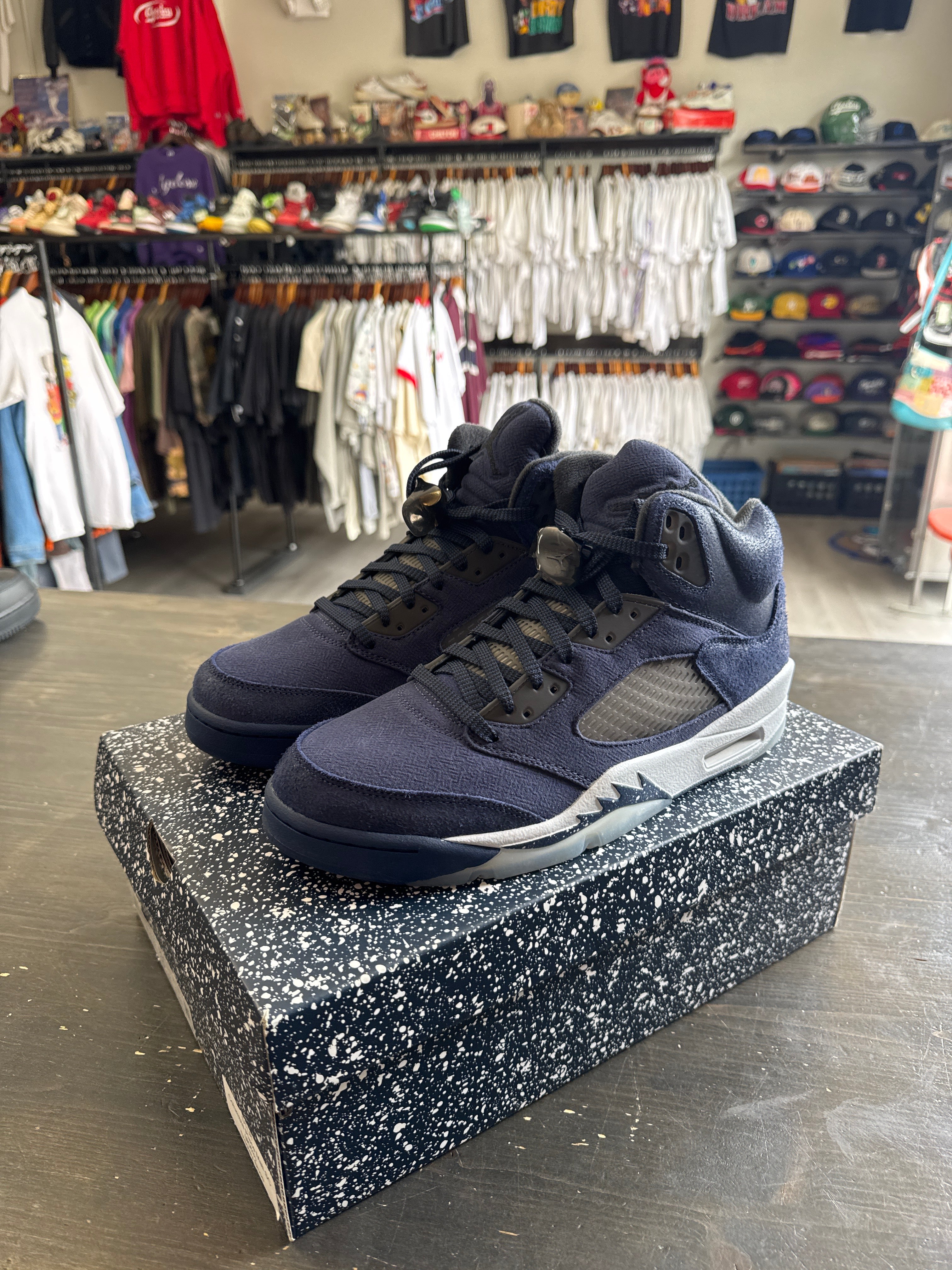 Jordan Retro 5 Midnight Navy