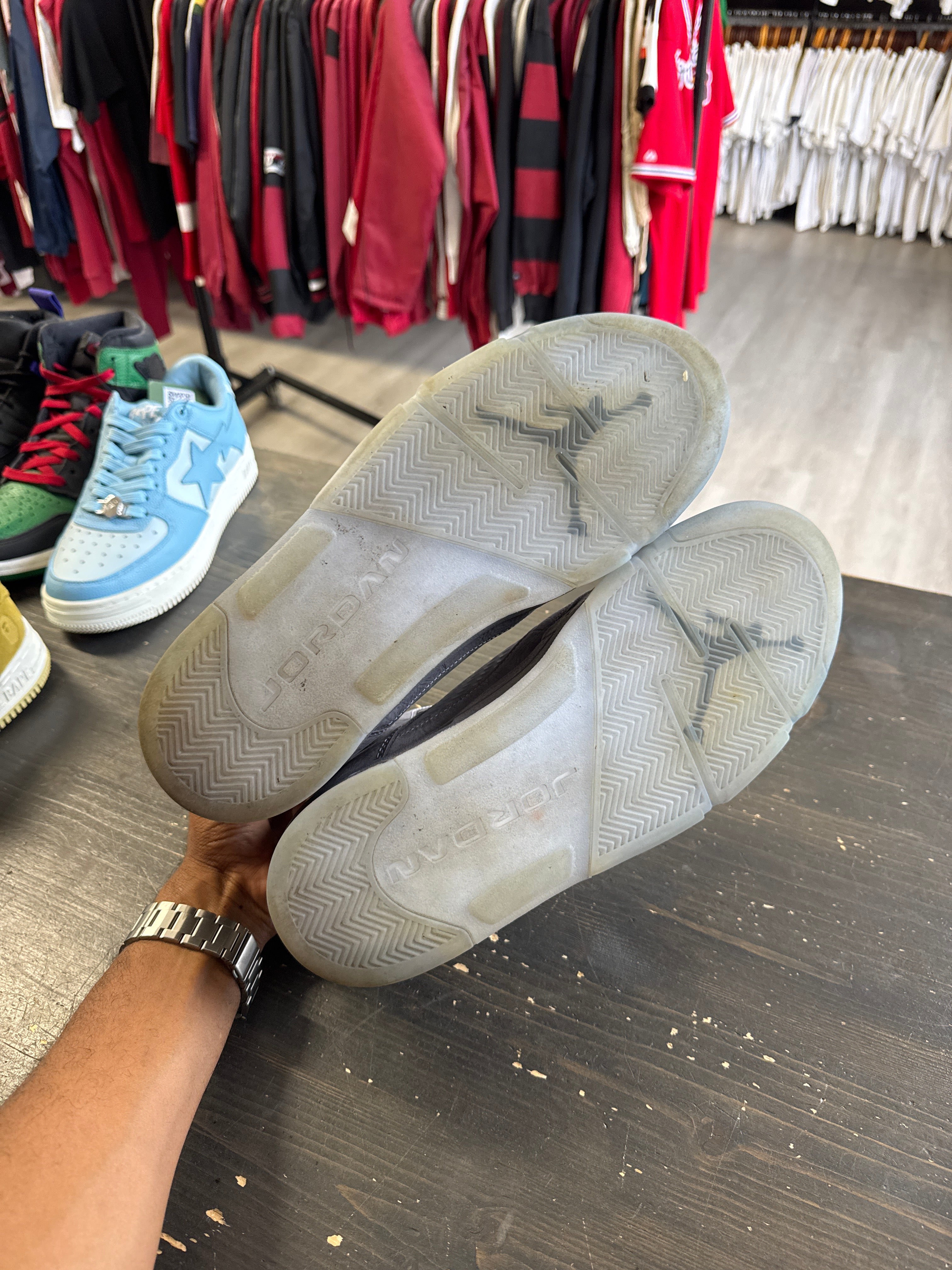 Pre-owned Jordan Retro 5 Wolf Grey 2026