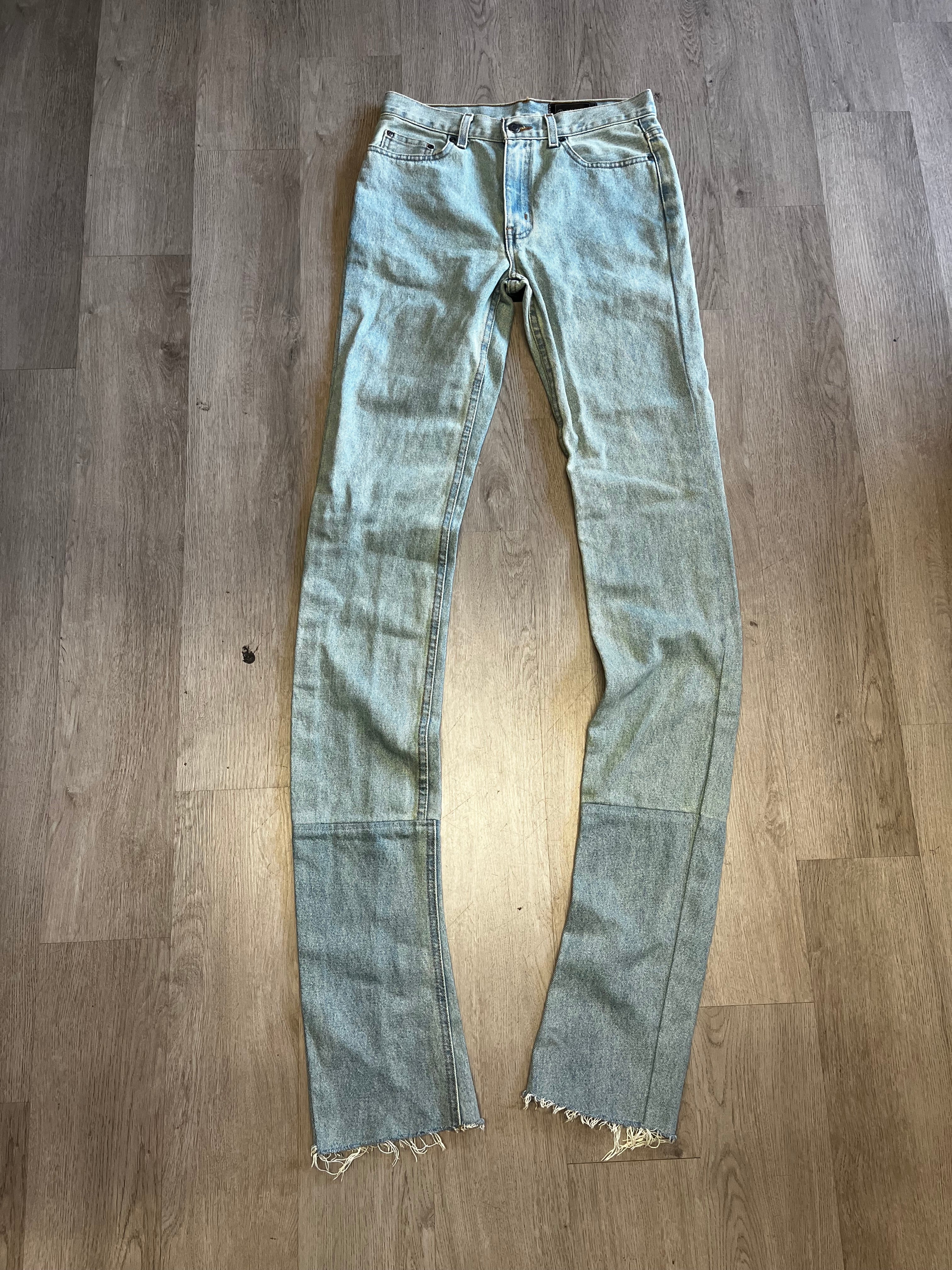 Vale Lives Light Washed Stacked Denim