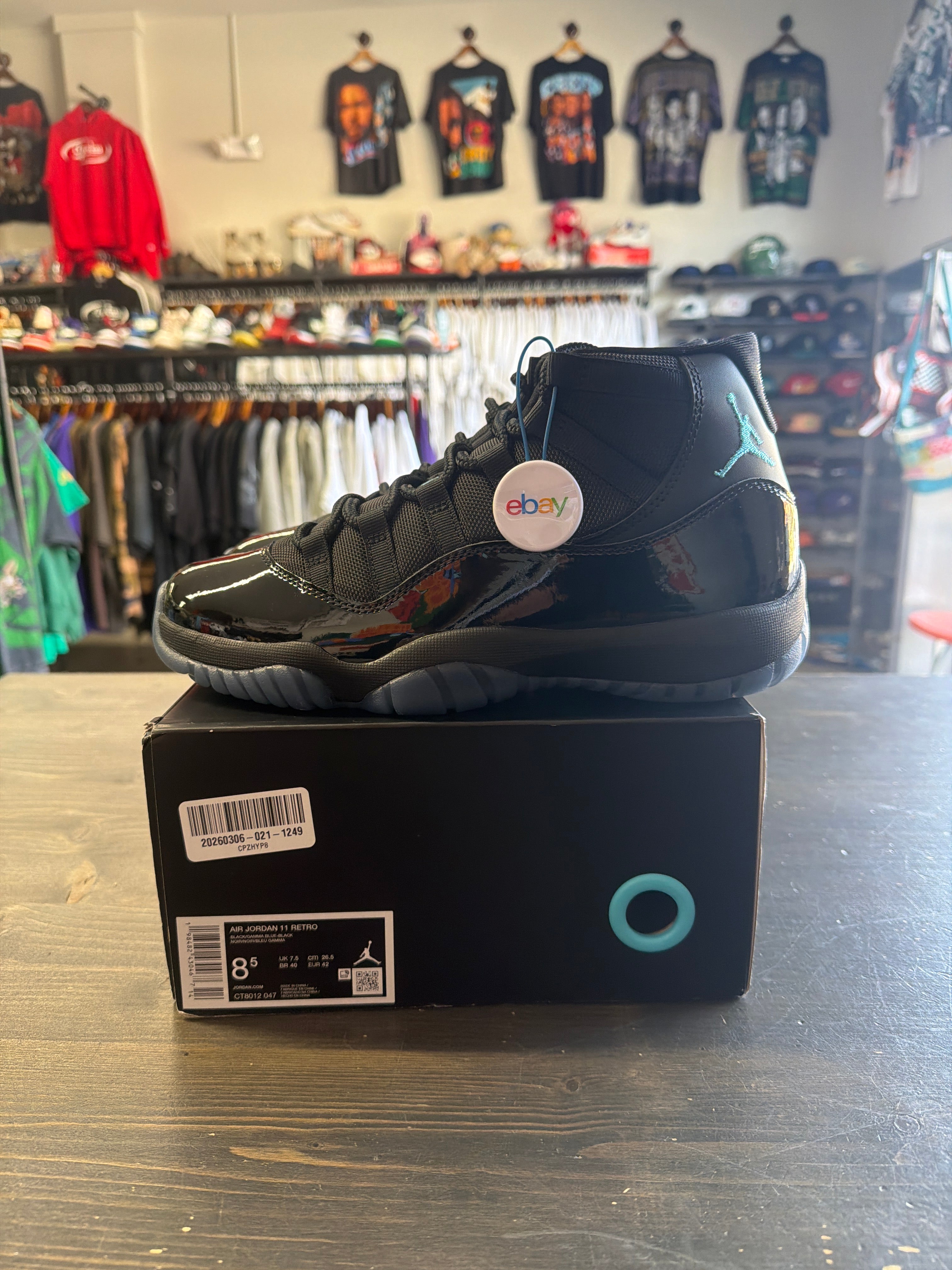 Jordan Retro 11 Gamma Blue 2025