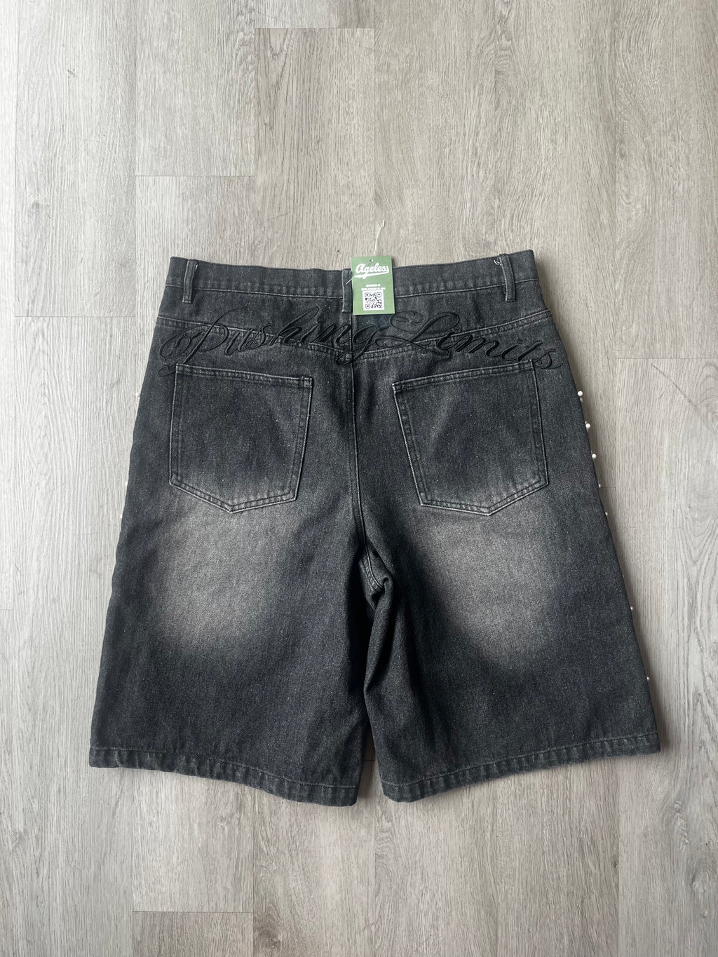 Quarterfinal Crystal Rhinestone Shorts