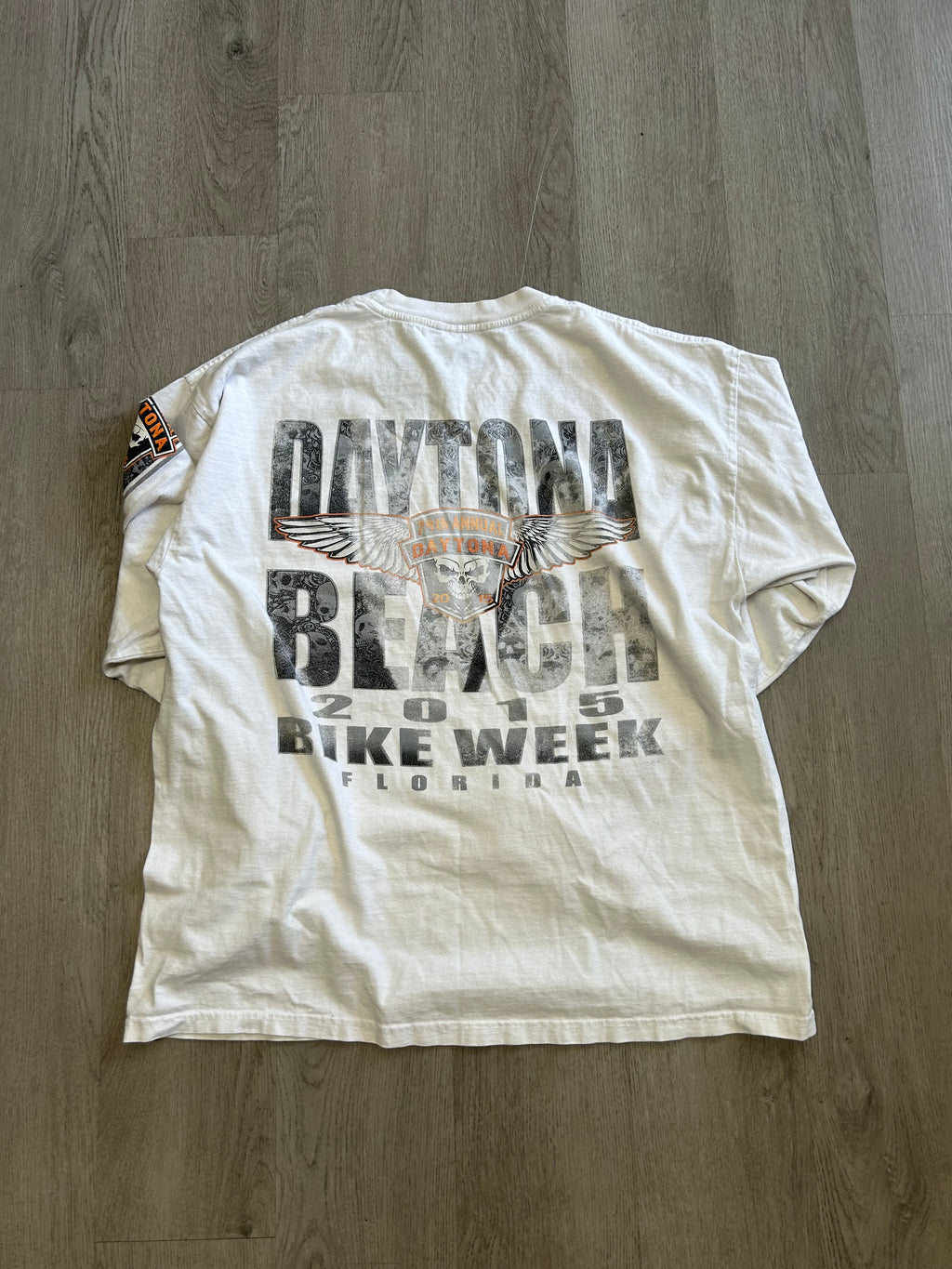 Daytona Beach 2015 Bike Week Long Sleeve Tee