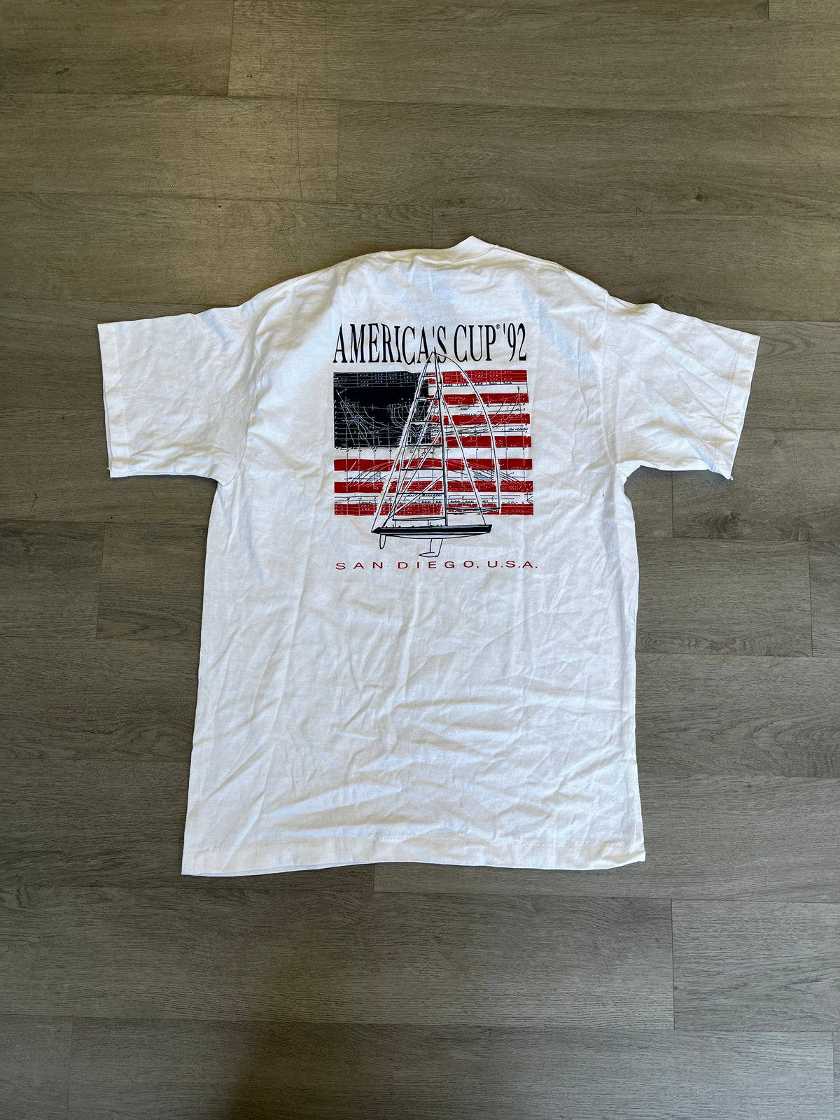 Vintage 1992 America's Cup San Diego Tee