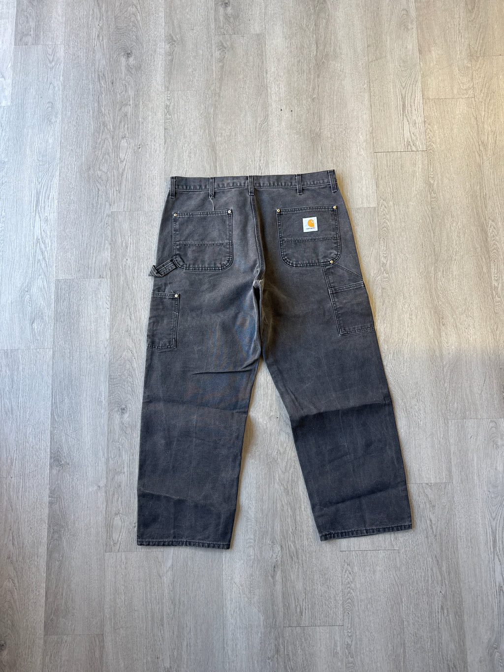 Vintage Carhartt Faded Black Carpenter Pants