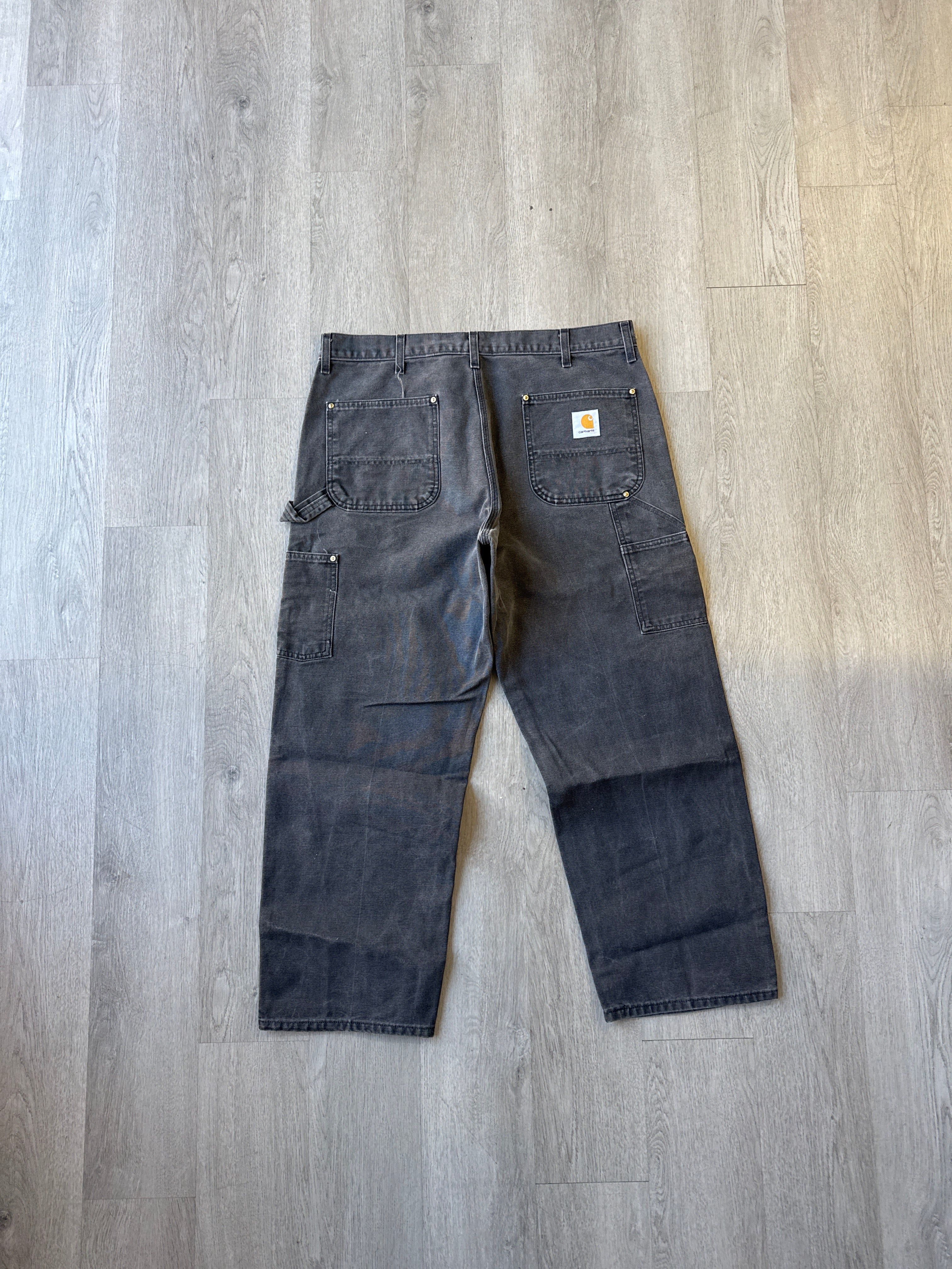 Vintage Carhartt Faded Black Carpenter Pants