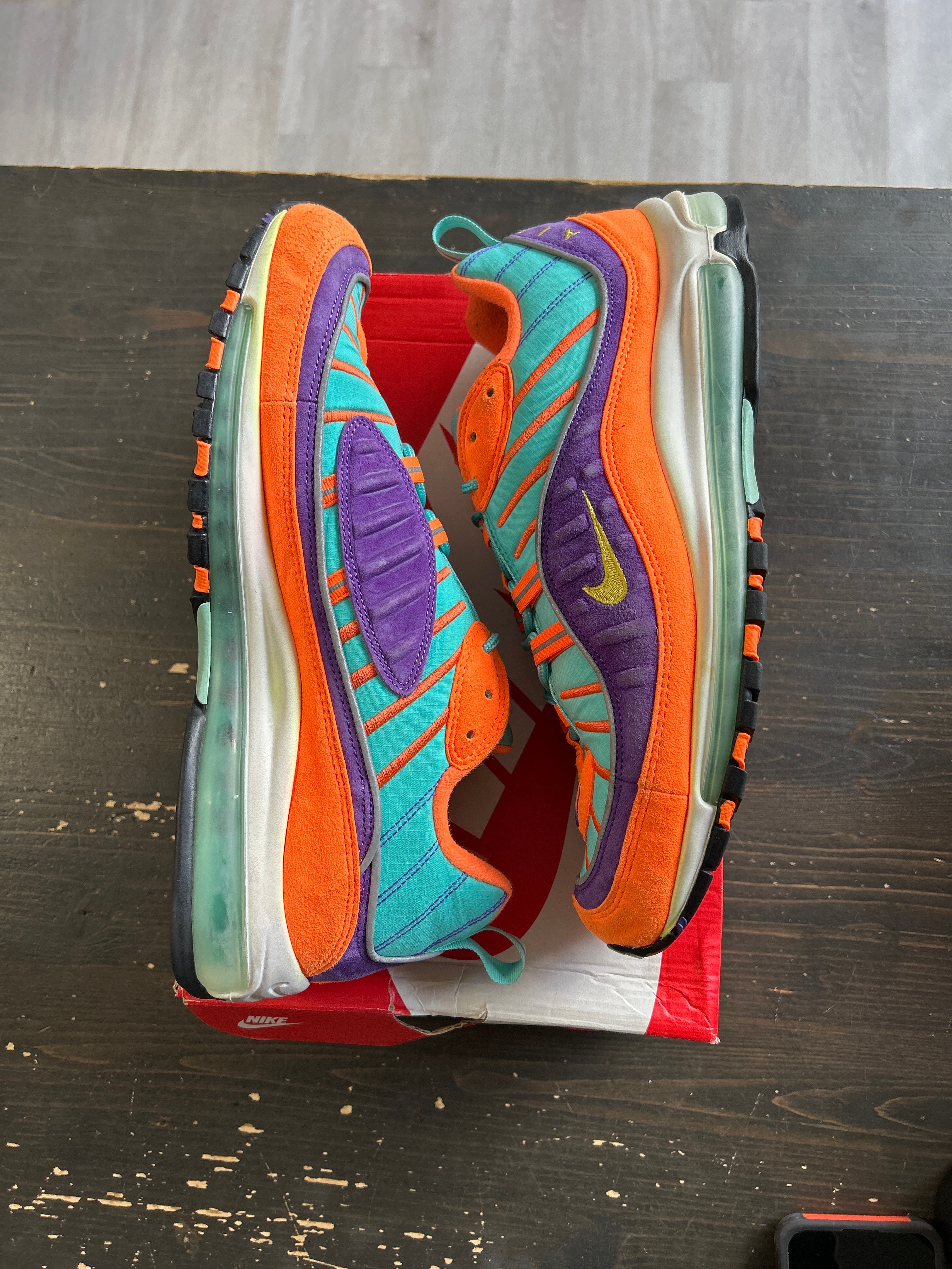 Pre-owned Nike Air Max 98 Cone