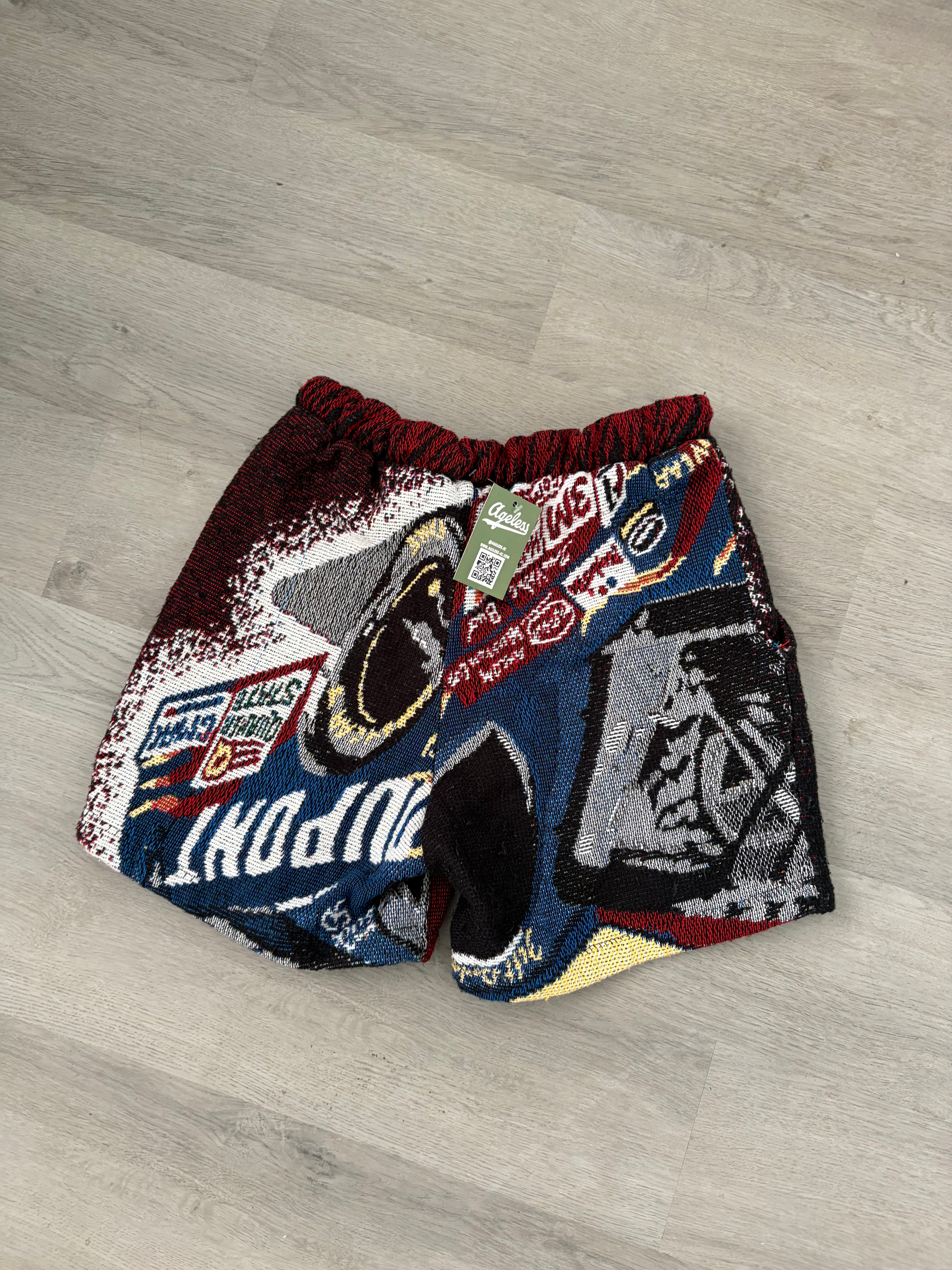 Vintage NASCAR Racing Reworked Shorts