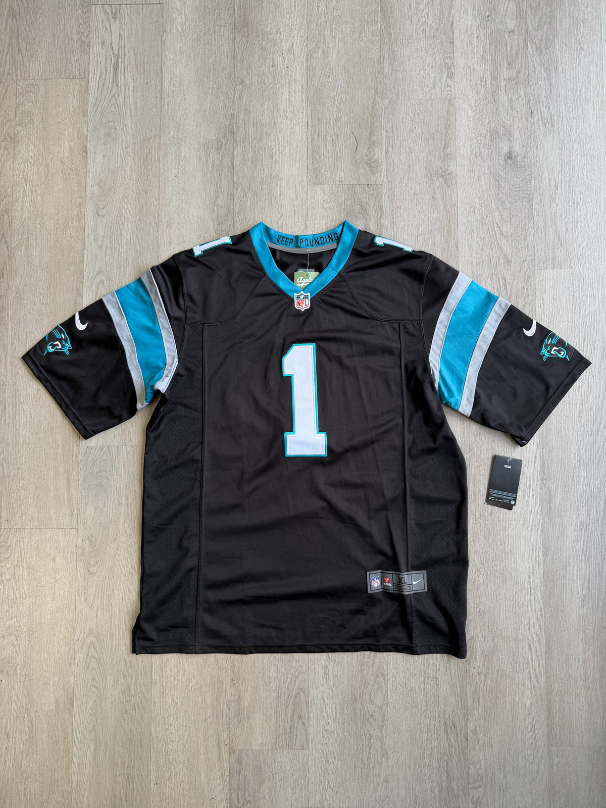Nike Carolina Panthers Cam Newton Football Jersey