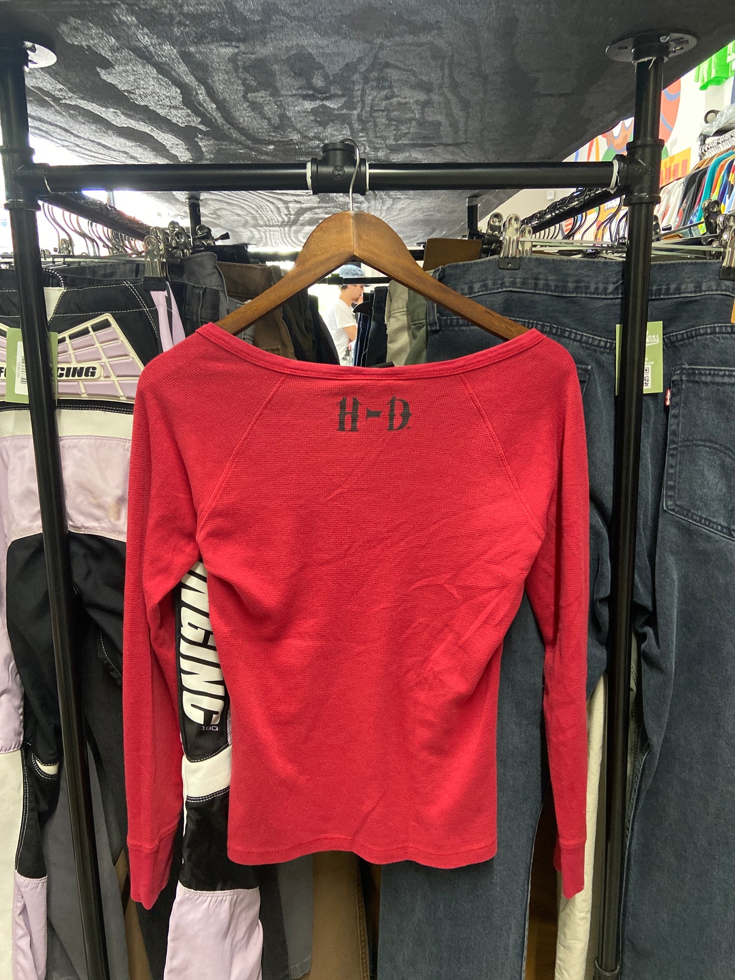 Women’s Y2K Harley Davidson Thermal