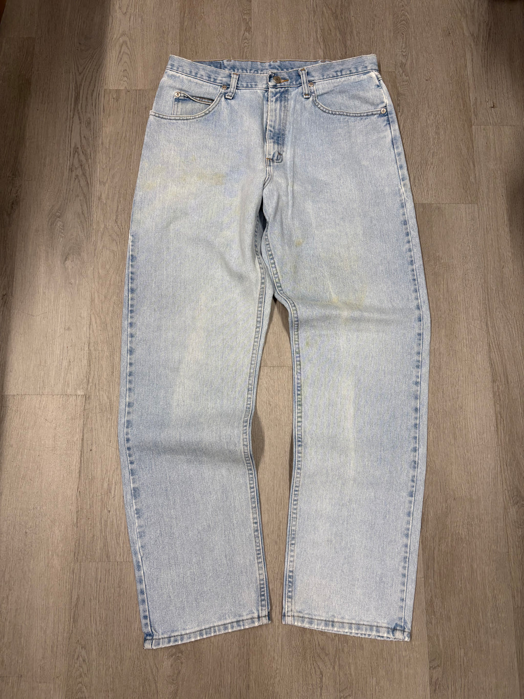 Vintage Wrangler Light Blue Wash Denim Jeans