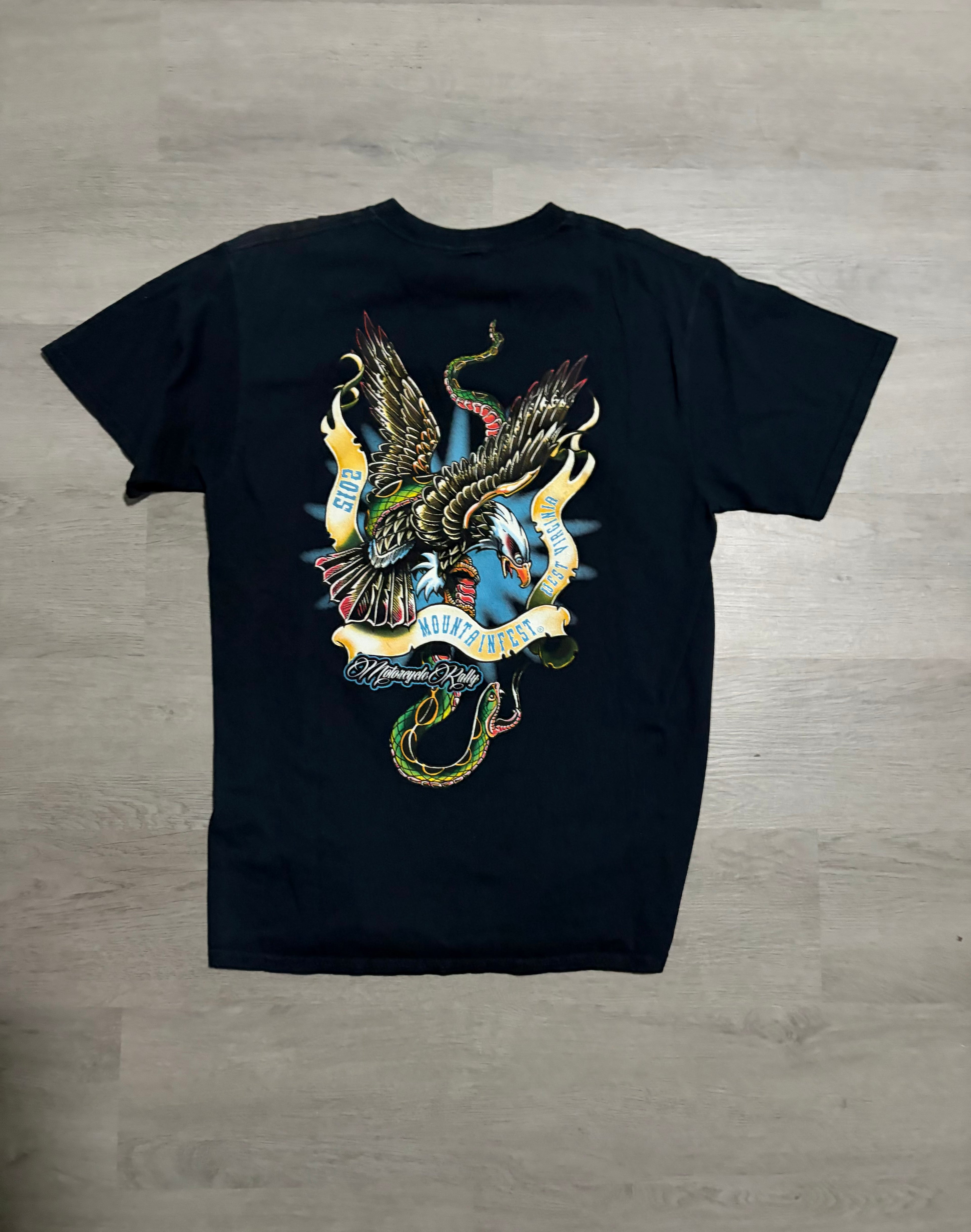 Vintage Eagle & Snake Motorcycle Tee