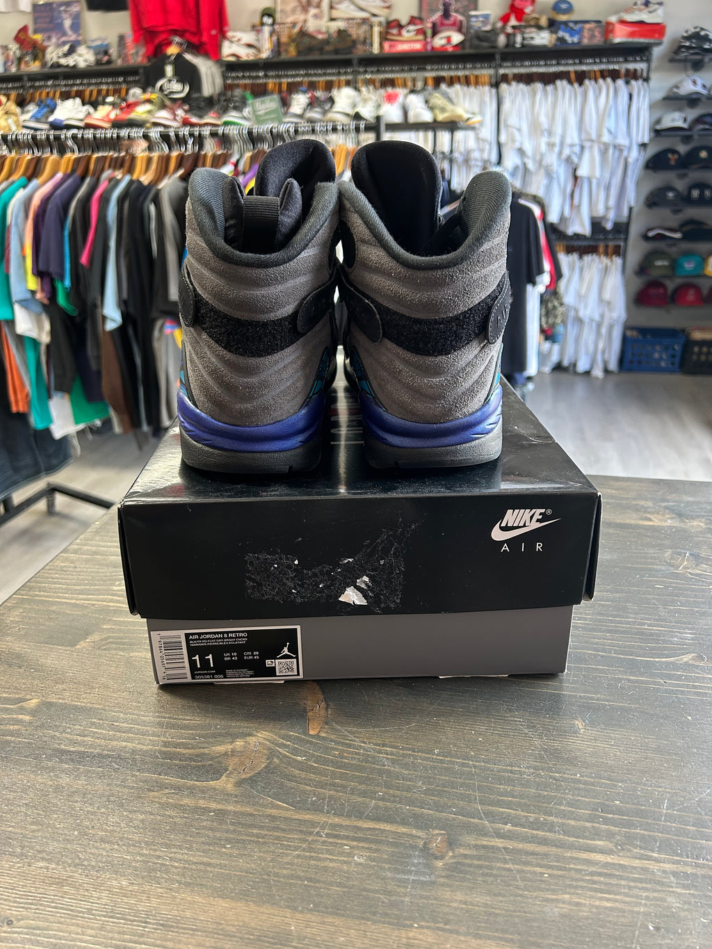 Pre-Owned Jordan 8 Retro Aqua (2025)