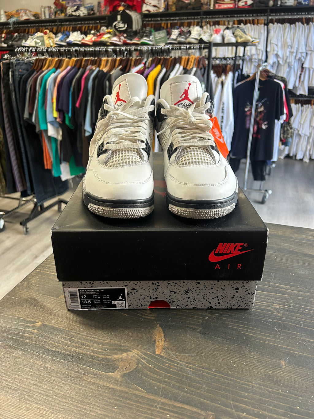 Pre-Owned Jordan 4 Retro White Cement (2025)