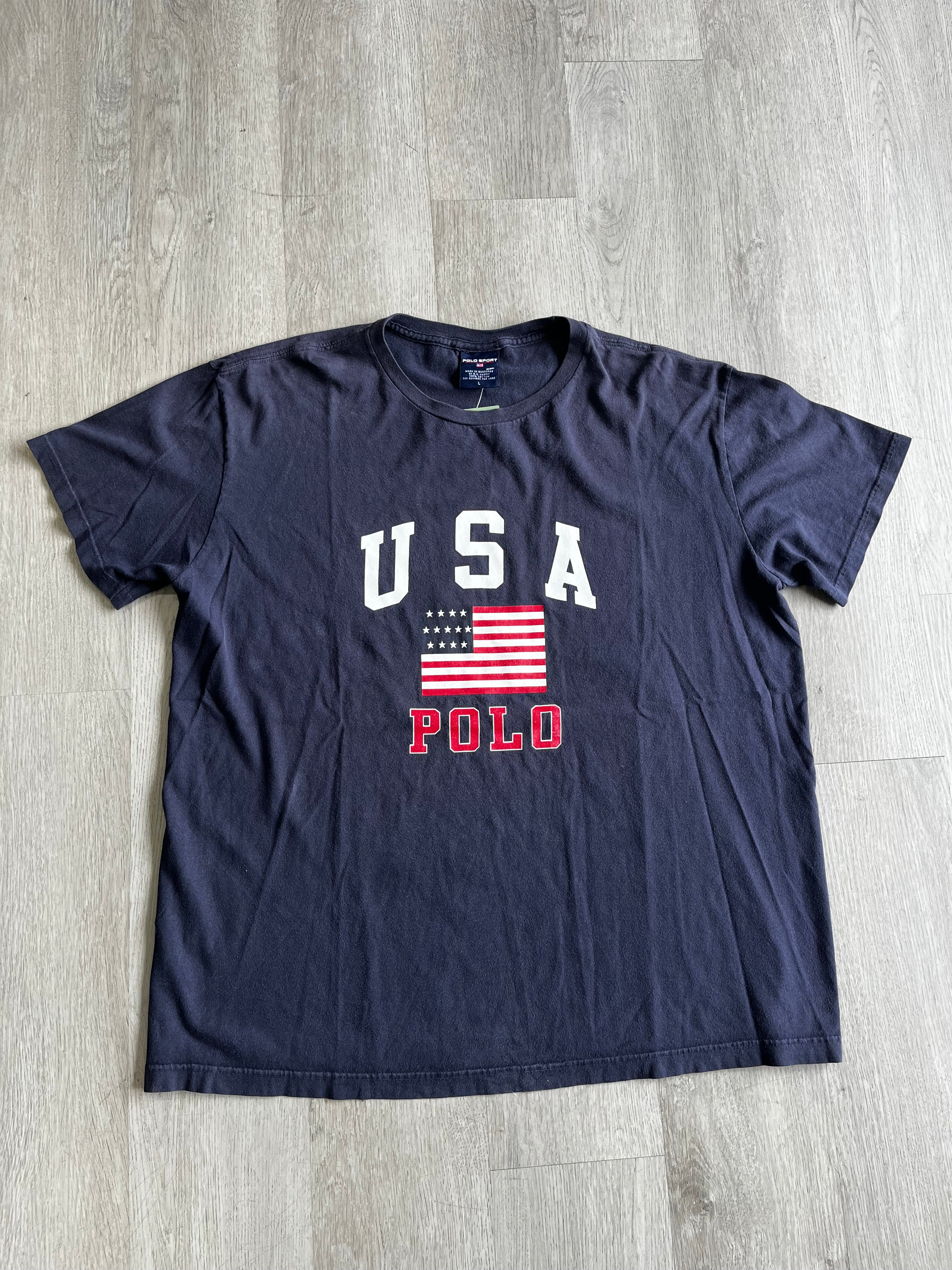 Vintage Polo Sport USA Tee