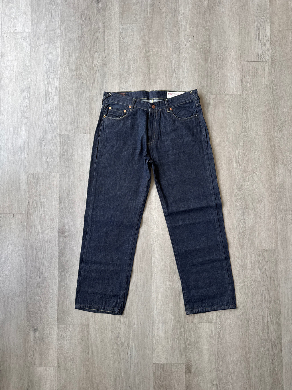 Evisu Red Japanese Art Selvedge Denim Jeans