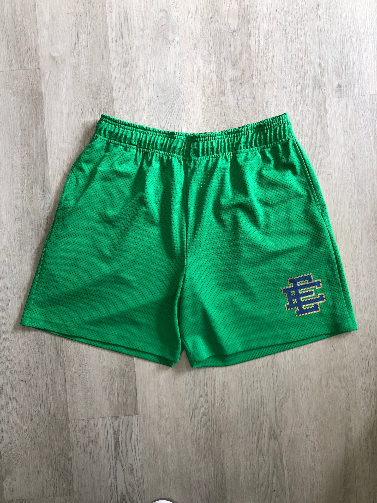 Eric Emmanuel Kelly Green Basic Shorts
