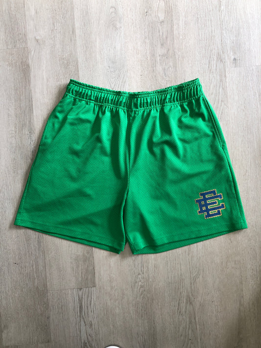 Eric Emmanuel Kelly Green Basic Shorts