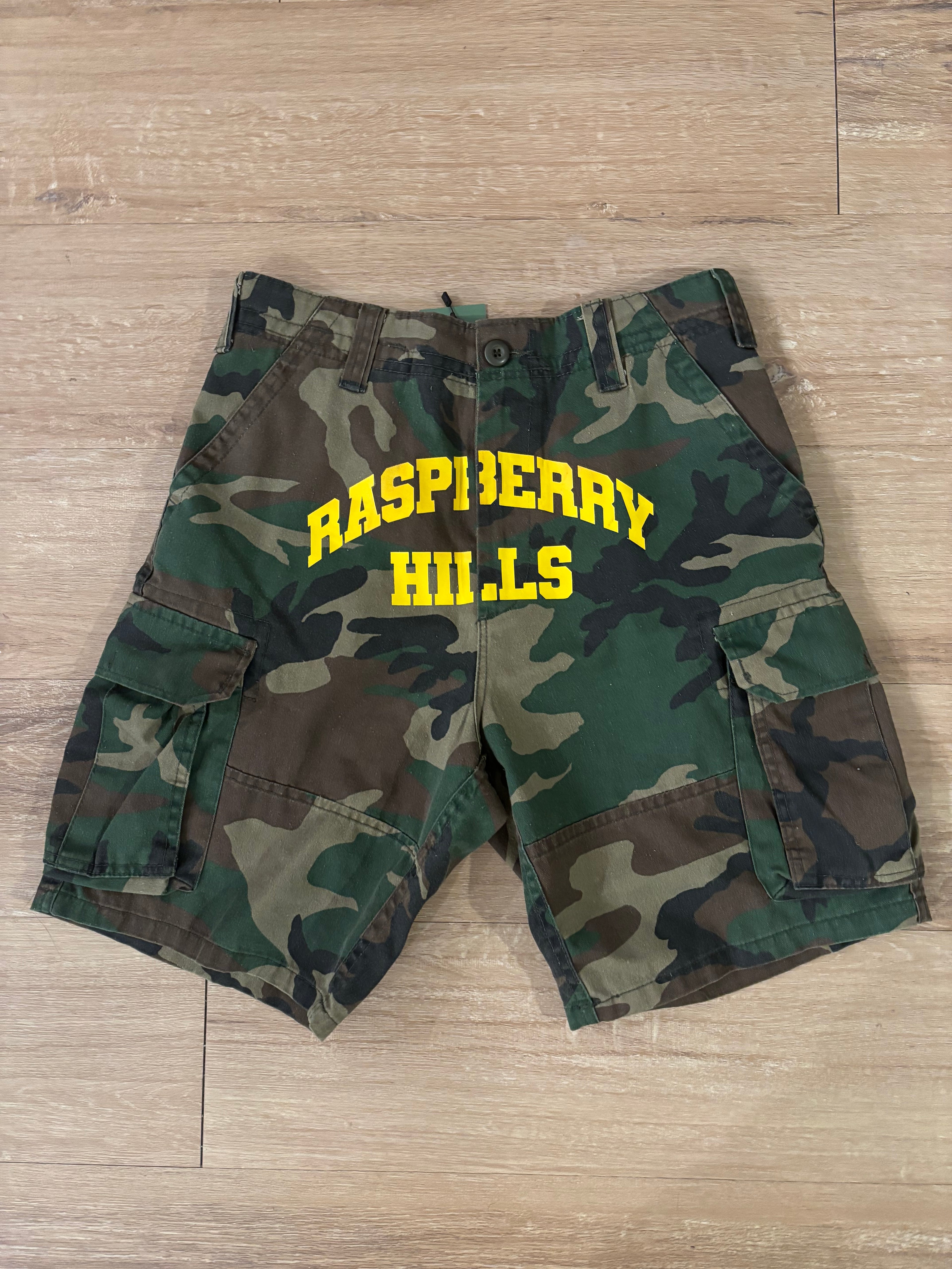 GV Gallery Raspberry Hills Camo Cargo Shorts