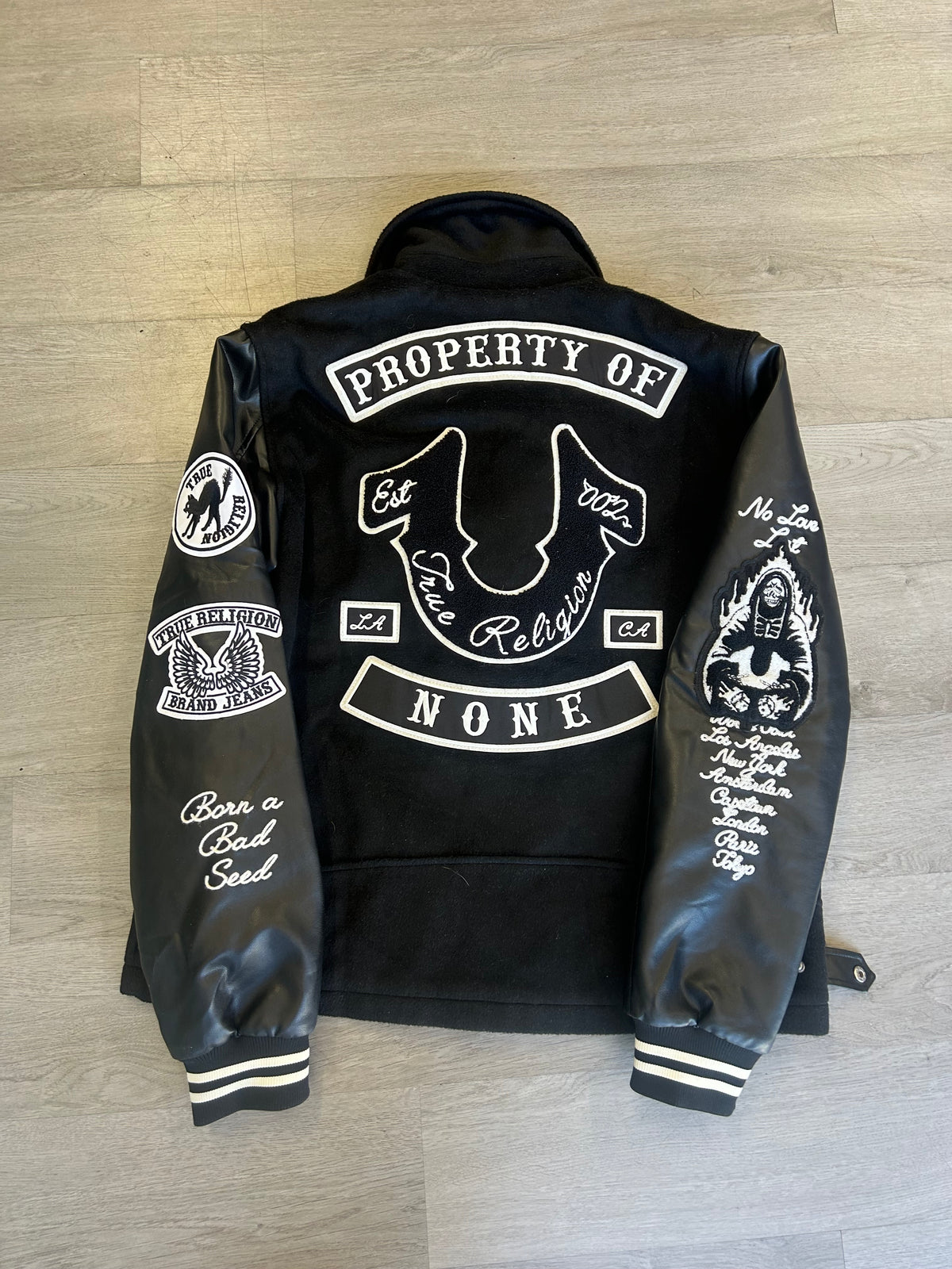 True Religion Varsity Jacket