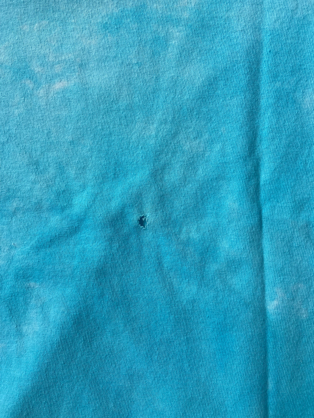 Vintage Liquid Blue Aquarium Tie-Dye Graphic Tee