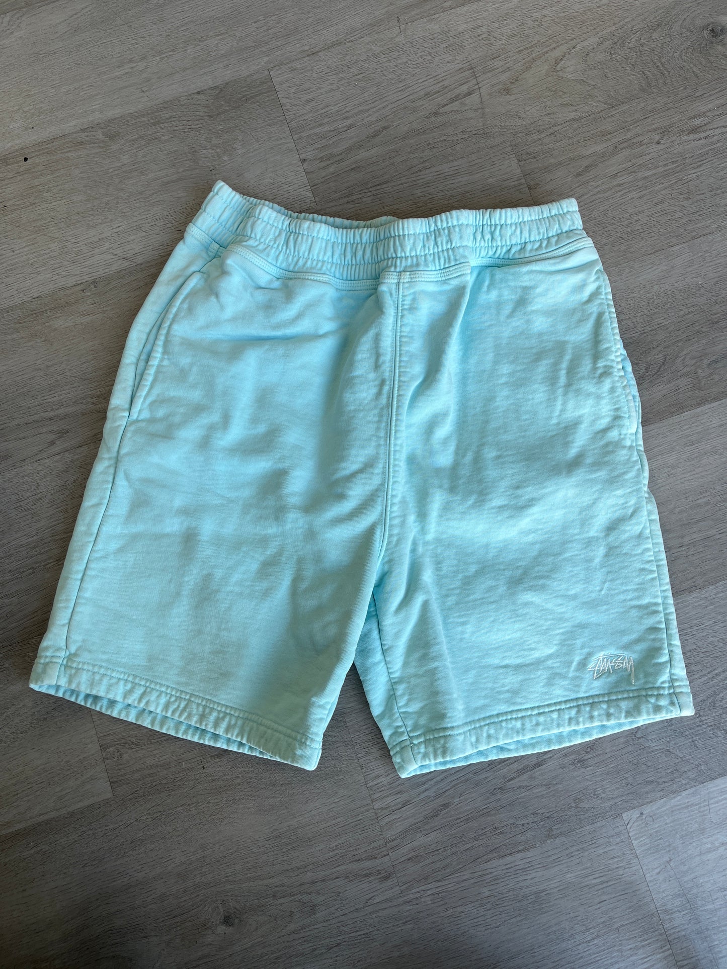 Stussy Blue Logo Sweatshorts