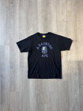 A Bathing Ape Bape Blue Camo College Logo Tee