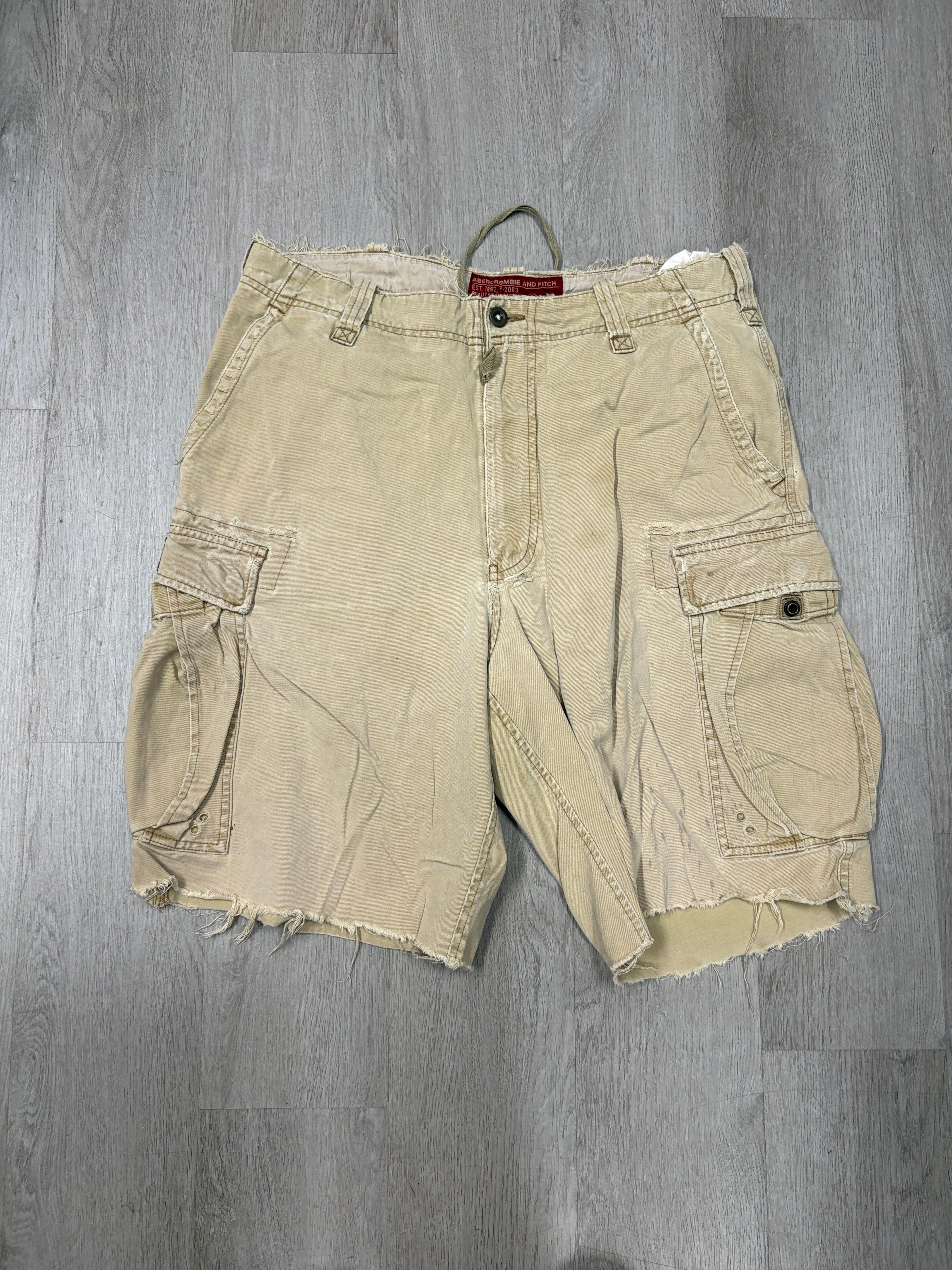 Y2K Abercrombie And Fitch Cutoff Cargo Shorts